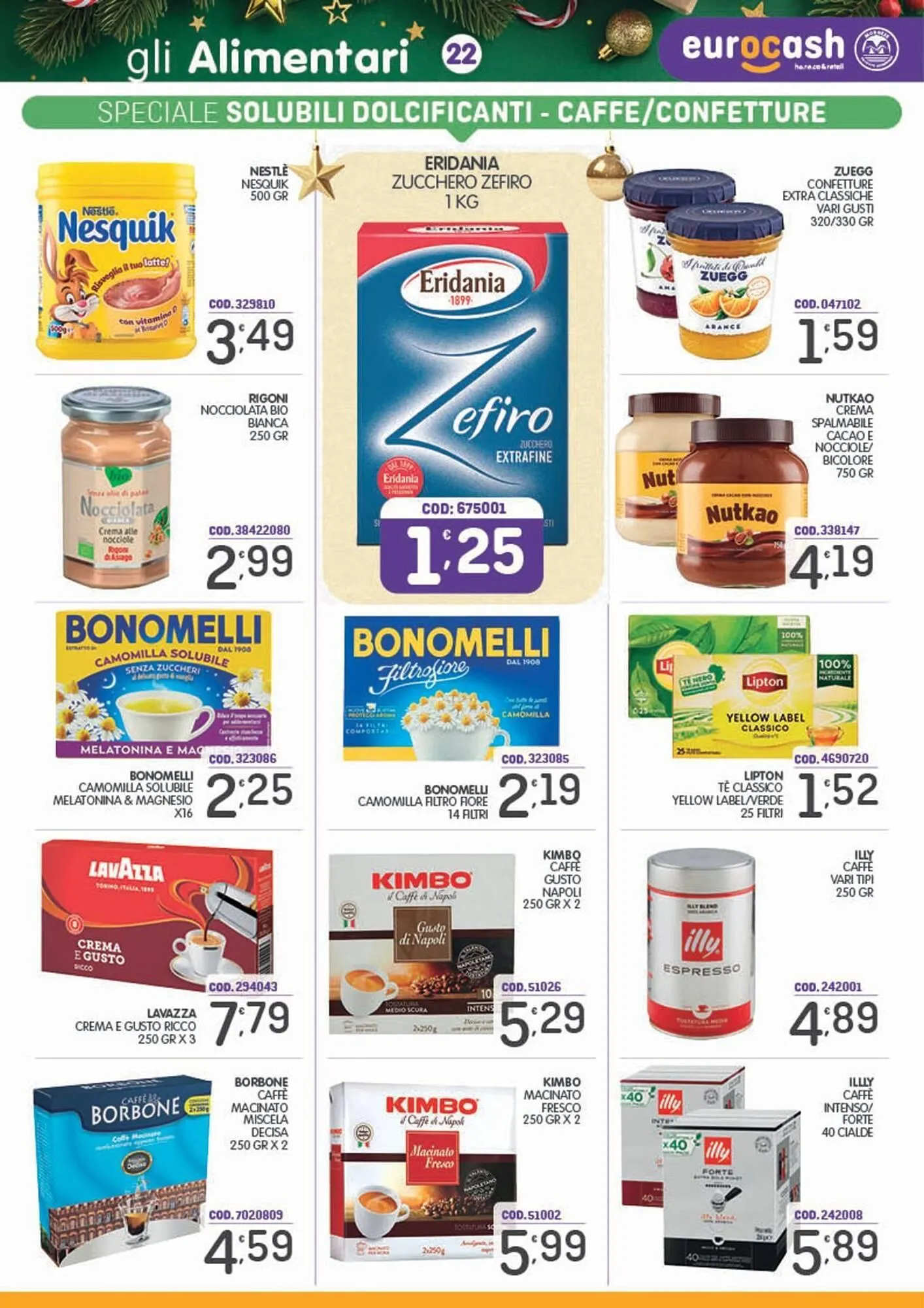 Volantino Eurocash da 8 dicembre a 24 dicembre di 2025 - Pagina del volantino 22