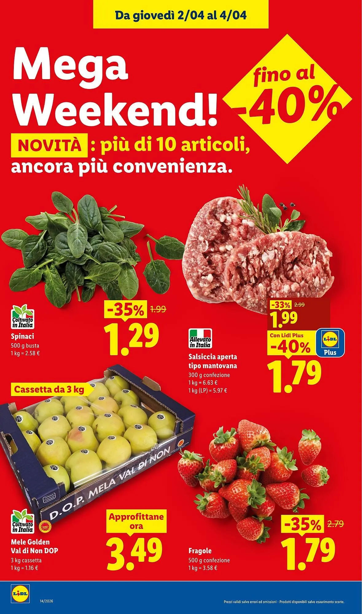 Volantino Lidl da 30 marzo a 8 aprile di 2026 - Pagina del volantino 52