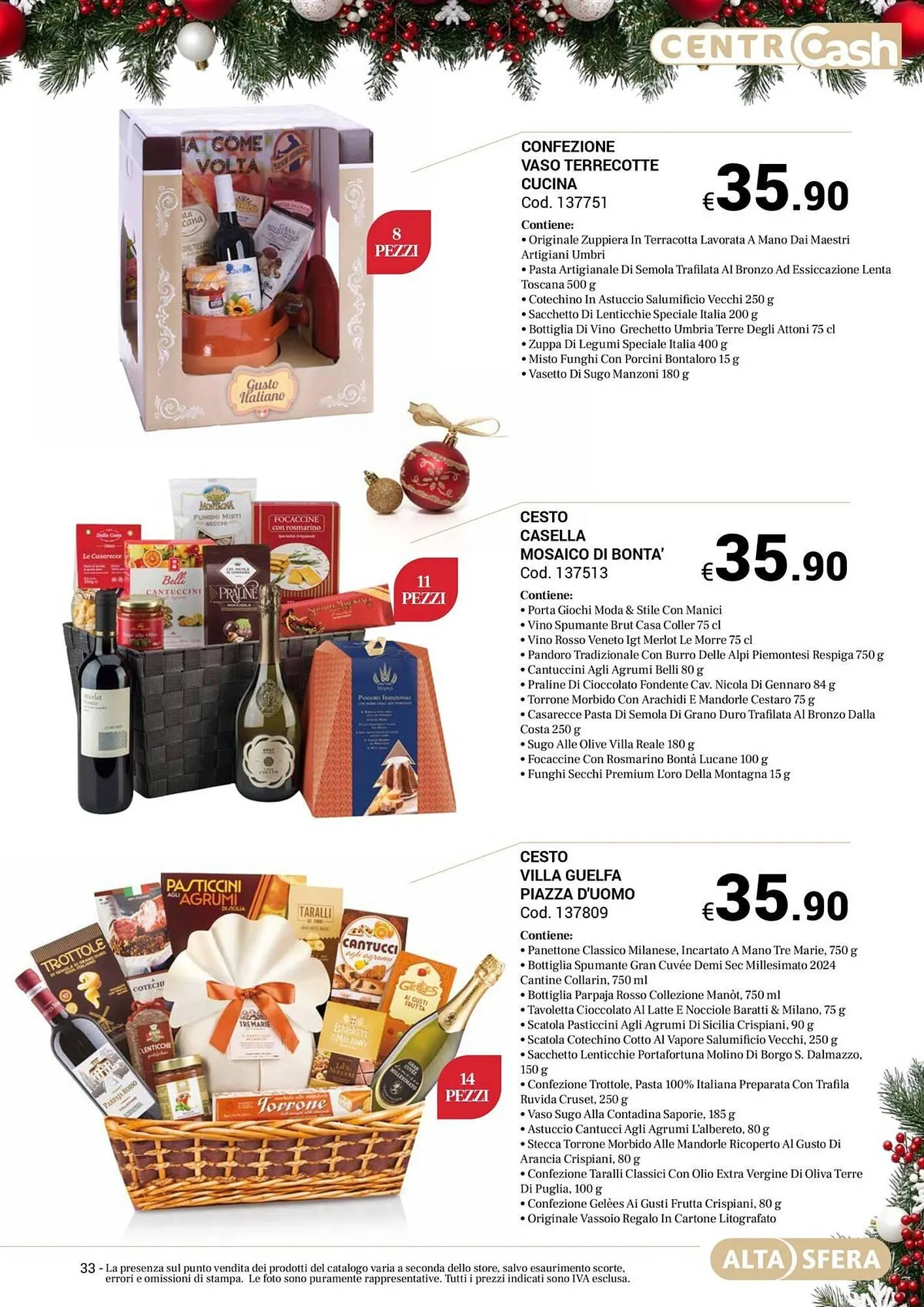 Volantino Centro Cash da 23 ottobre a 31 dicembre di 2025 - Pagina del volantino 33