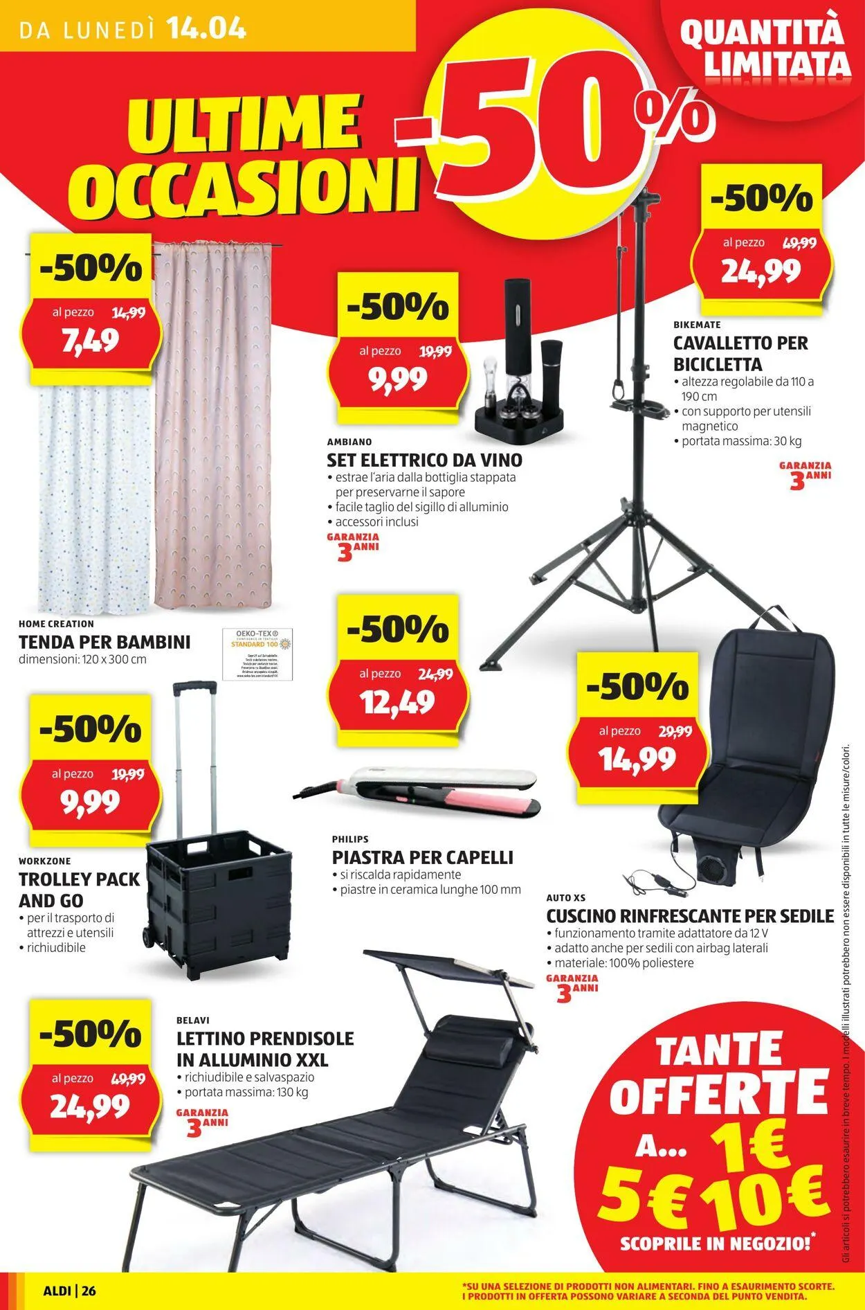 Aldi Volantino attuale da 14 aprile a 20 aprile di 2025 - Pagina del volantino 26