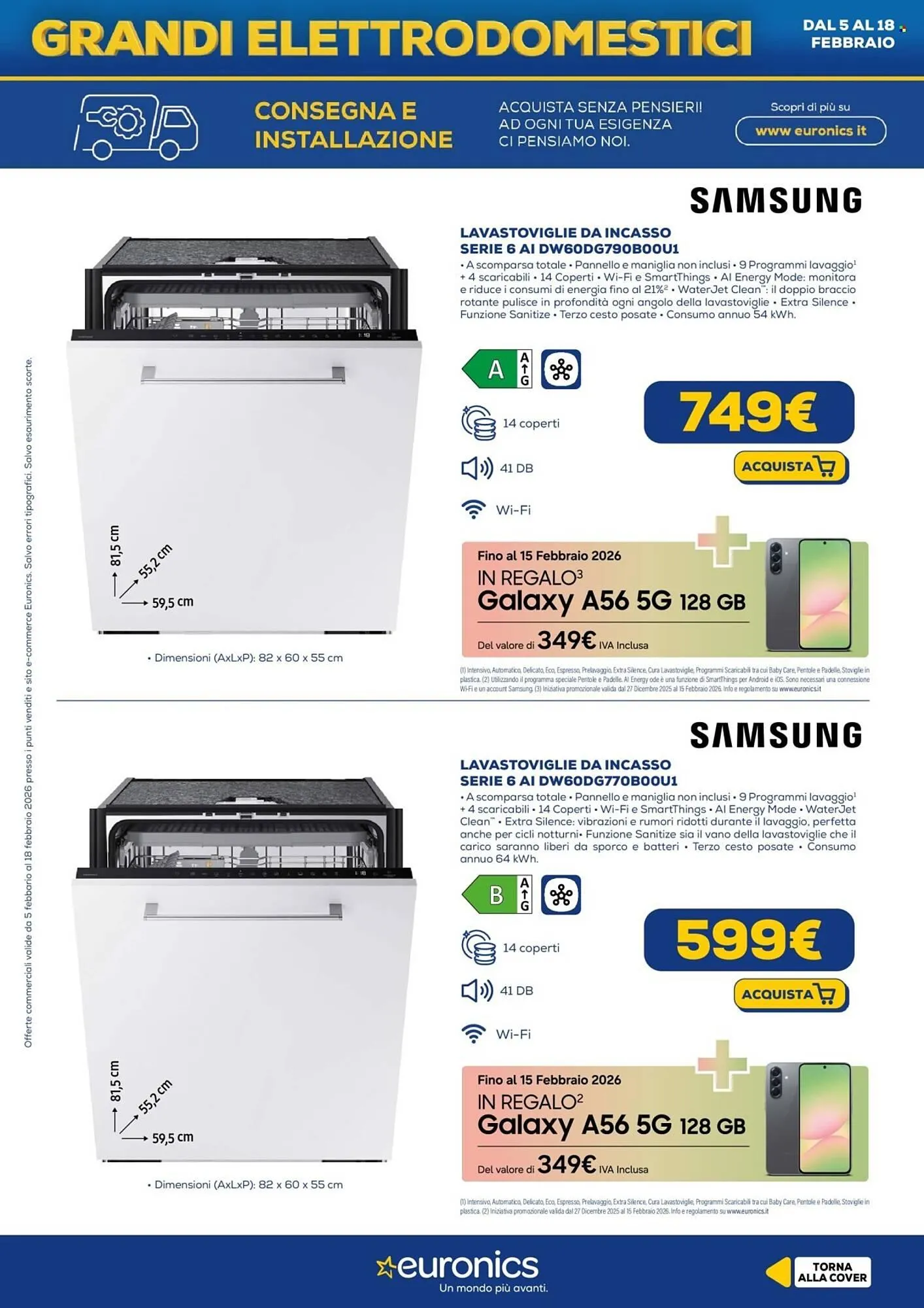 Volantino Euronics da 5 febbraio a 18 febbraio di 2026 - Pagina del volantino 9