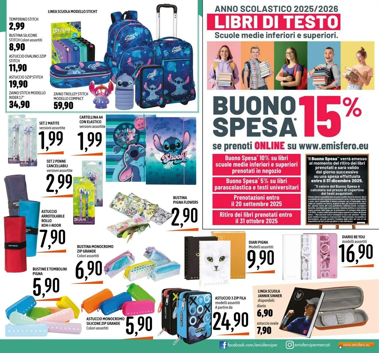 Emisfero Volantino attuale da 24 luglio a 6 agosto di 2025 - Pagina del volantino 25