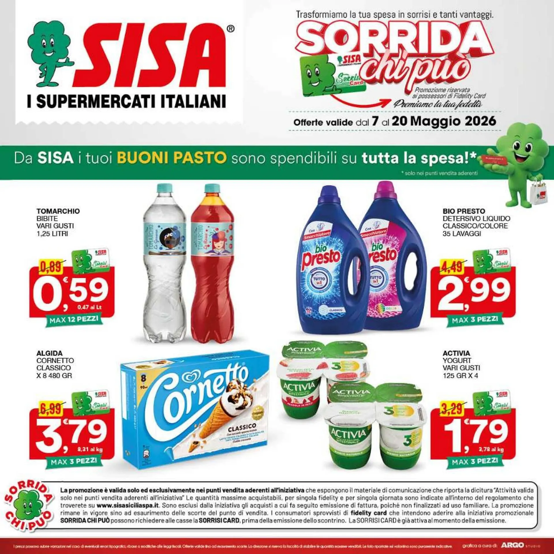 Volantino Sisa da 7 maggio a 20 maggio di 2026 - Pagina del volantino 26