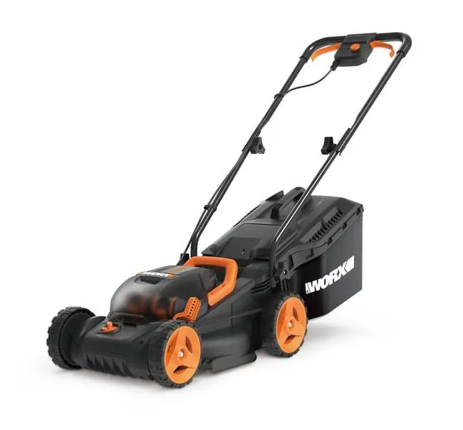 Tagliaerba a batteria a velocità non regolabile (trainato a comando) WORX WG779E 40V L 34 cm, 2 batterie incluse