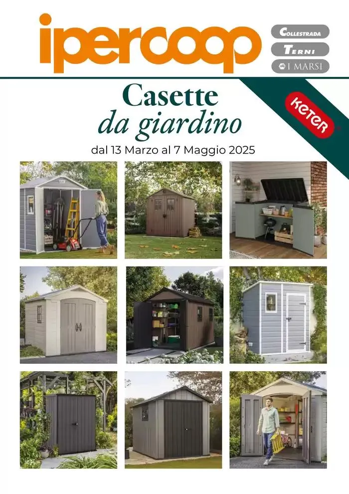 Casette da giardino da 13 marzo a 7 maggio di 2025 - Pagina del volantino 1