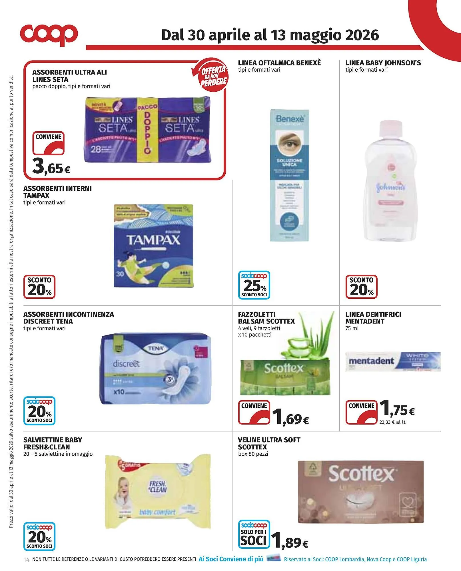 Volantino Coop da 30 aprile a 13 maggio di 2026 - Pagina del volantino 14