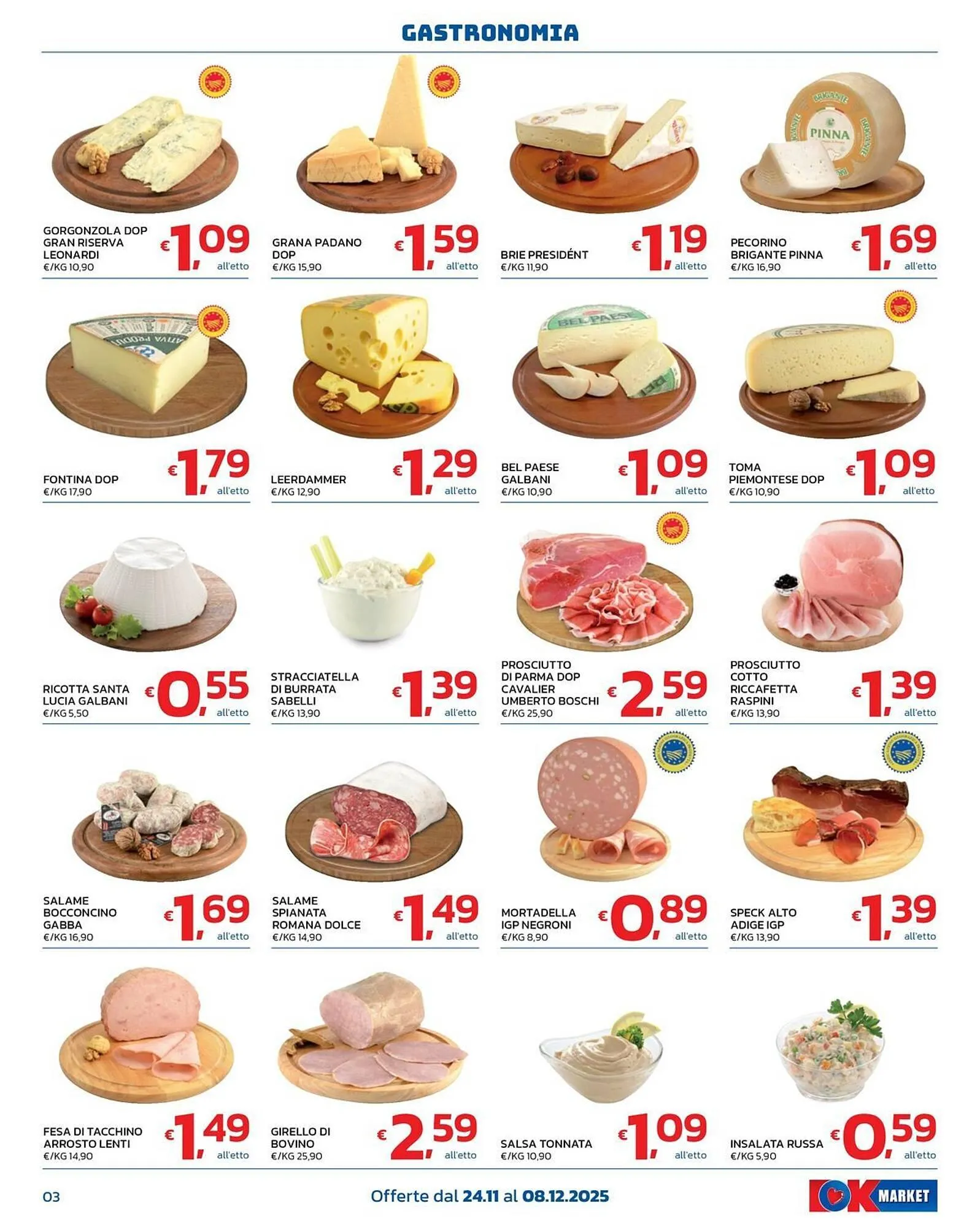 Volantino Ok Market da 24 novembre a 8 dicembre di 2025 - Pagina del volantino 3