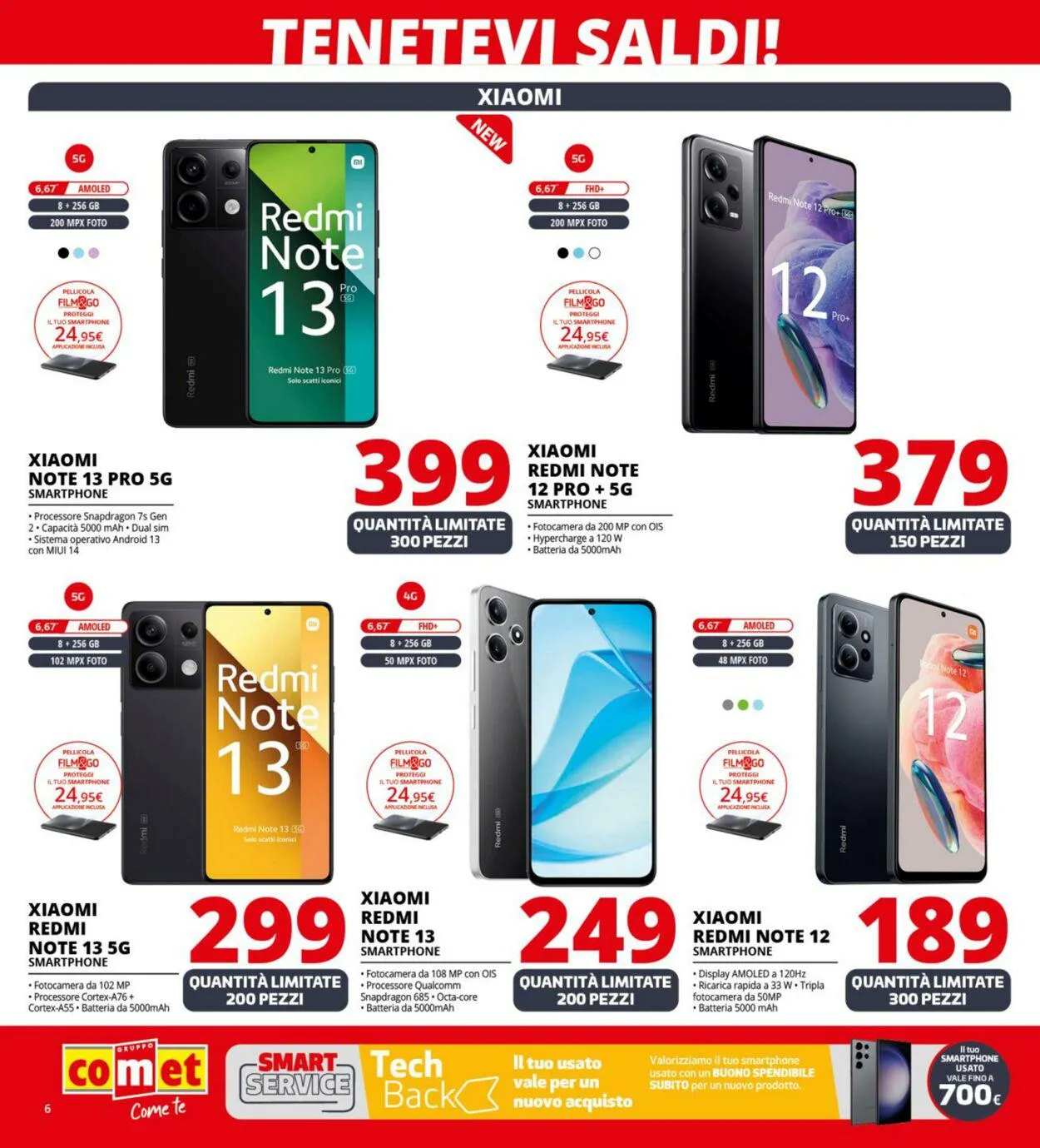 Comet Volantino attuale da 4 gennaio a 17 gennaio di 2024 - Pagina del volantino 6