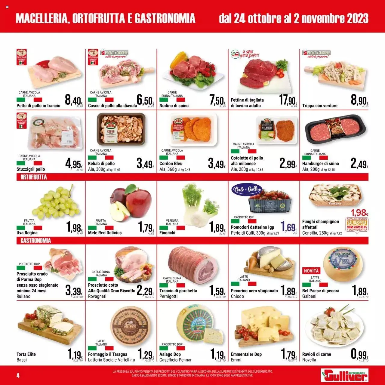 Volantino Gulliver da 24 ottobre a 2 novembre di 2023 - Pagina del volantino 4