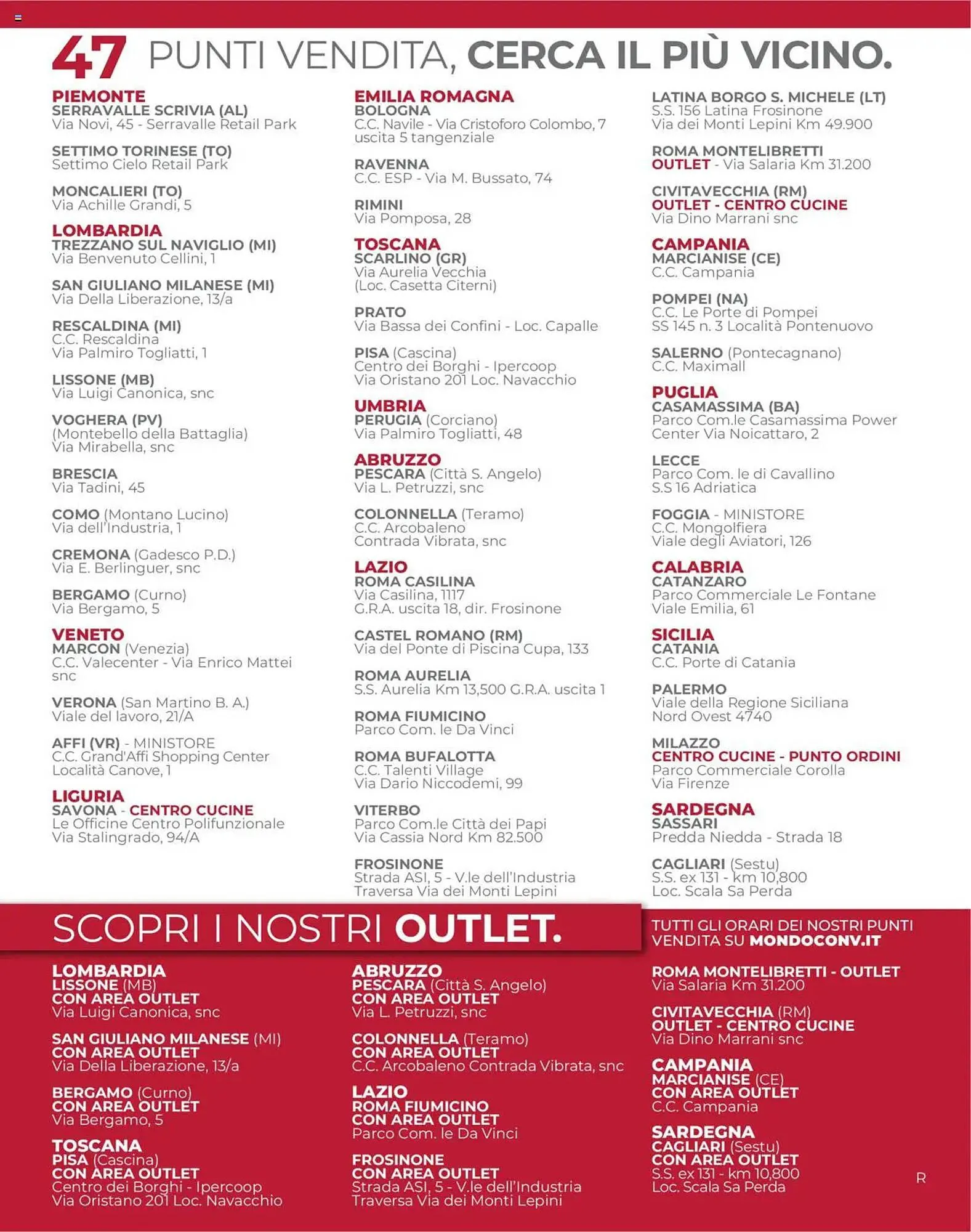 Volantino Mondo Convenienza da 1 settembre a 31 dicembre di 2025 - Pagina del volantino 66