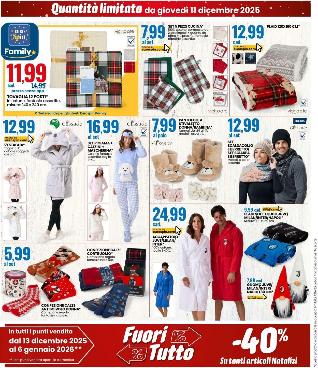 EURO Spin Volantino attuale da 11 dicembre a 24 dicembre di 2025 - Pagina del volantino 18