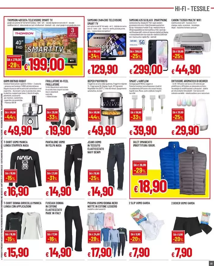 GRANDI MARCHE - SCONTI FINO AL 50% da 6 marzo a 16 marzo di 2025 - Pagina del volantino 23