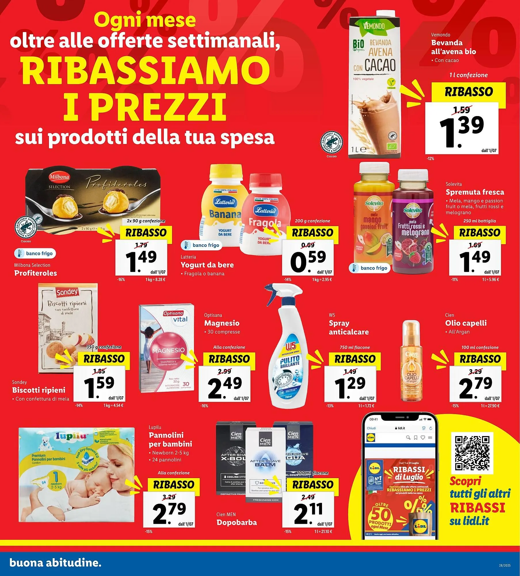 Volantino Lidl da 7 luglio a 13 luglio di 2025 - Pagina del volantino 19