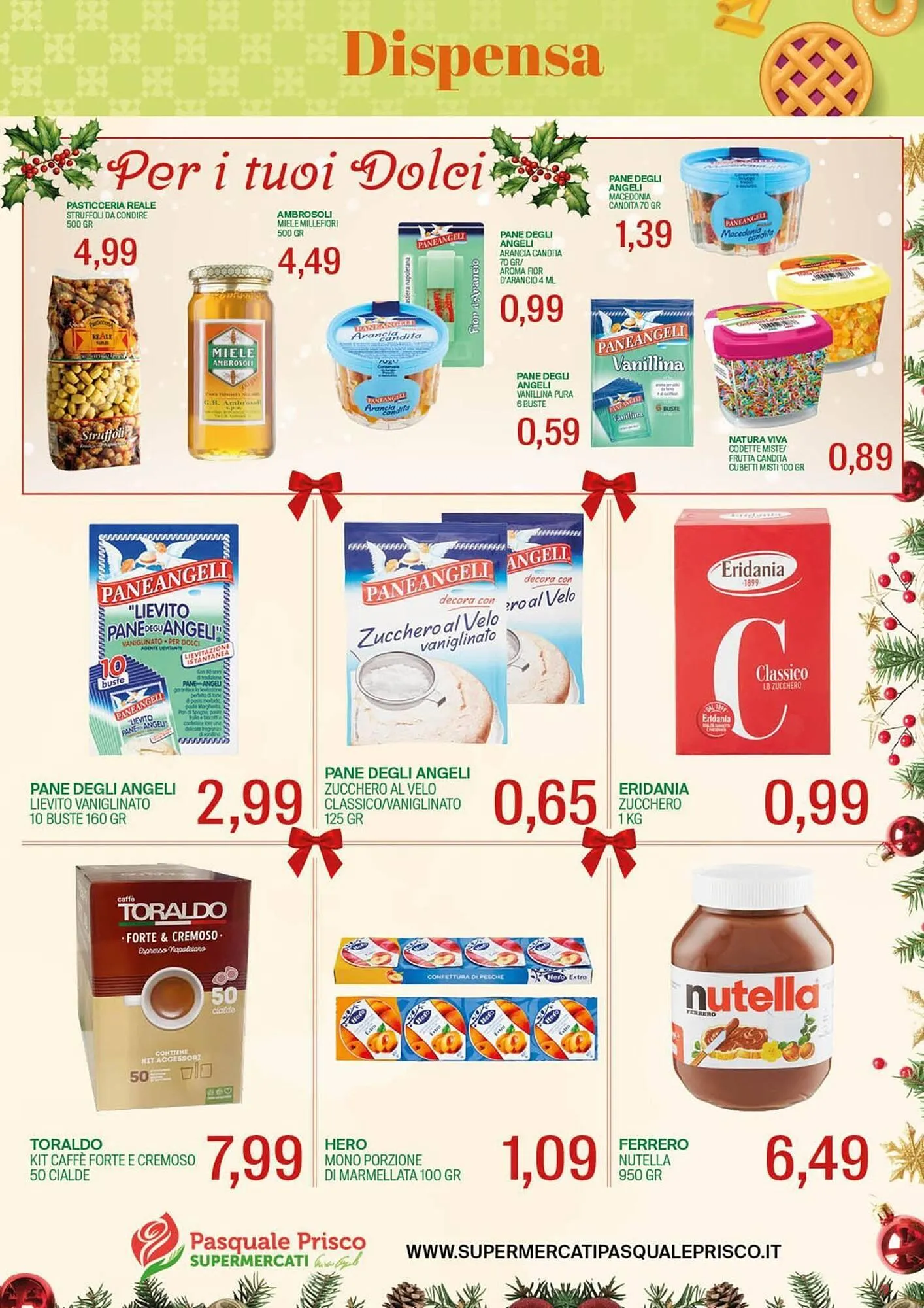 Volantino Supermercati Pasquale Prisco da 10 dicembre a 29 dicembre di 2024 - Pagina del volantino 23