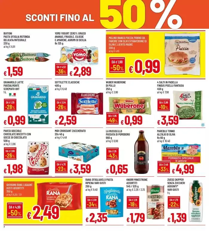 SCONTI FINO AL 50% da 3 febbraio a 12 febbraio di 2025 - Pagina del volantino 2