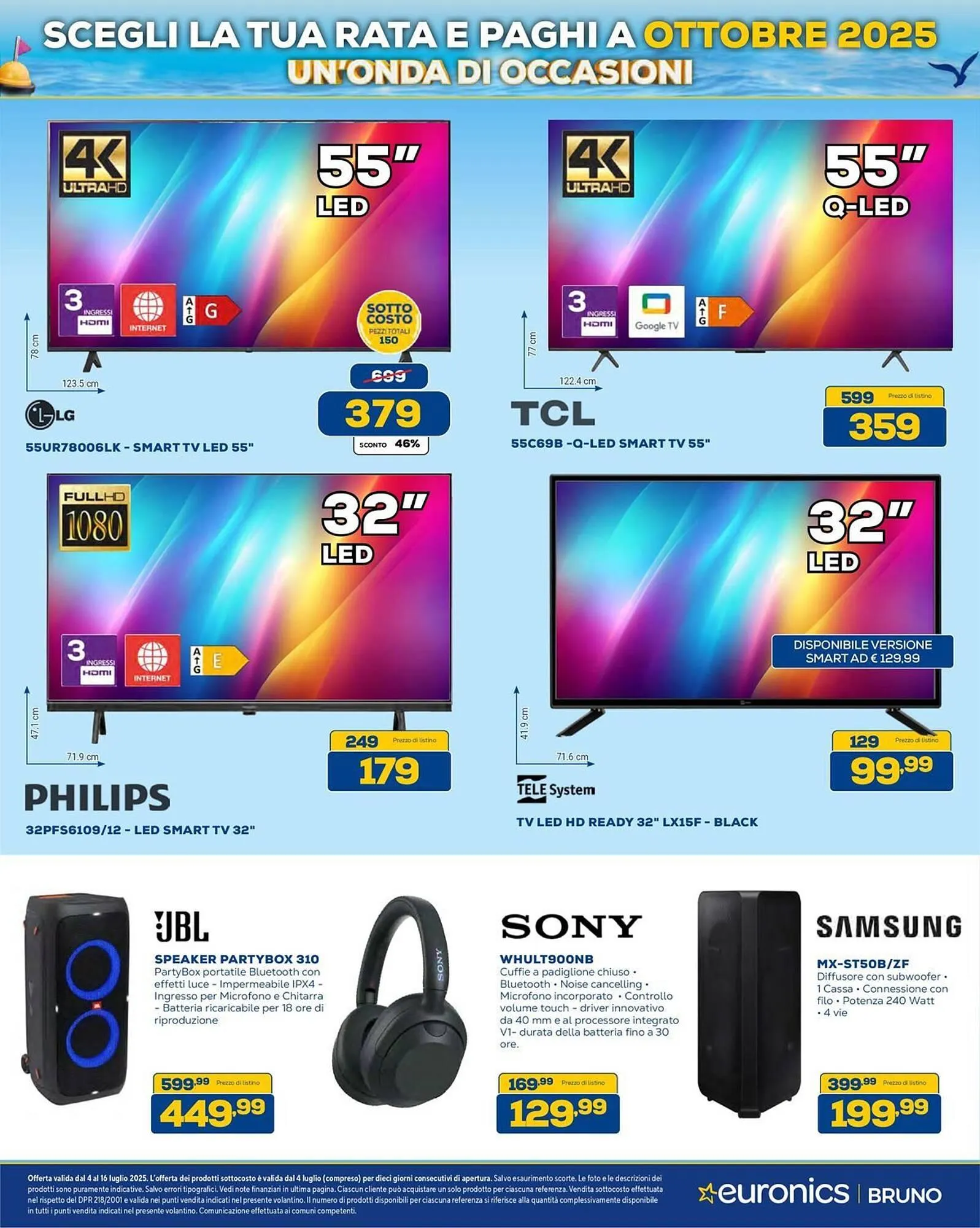 Volantino Euronics da 4 luglio a 16 luglio di 2025 - Pagina del volantino 36