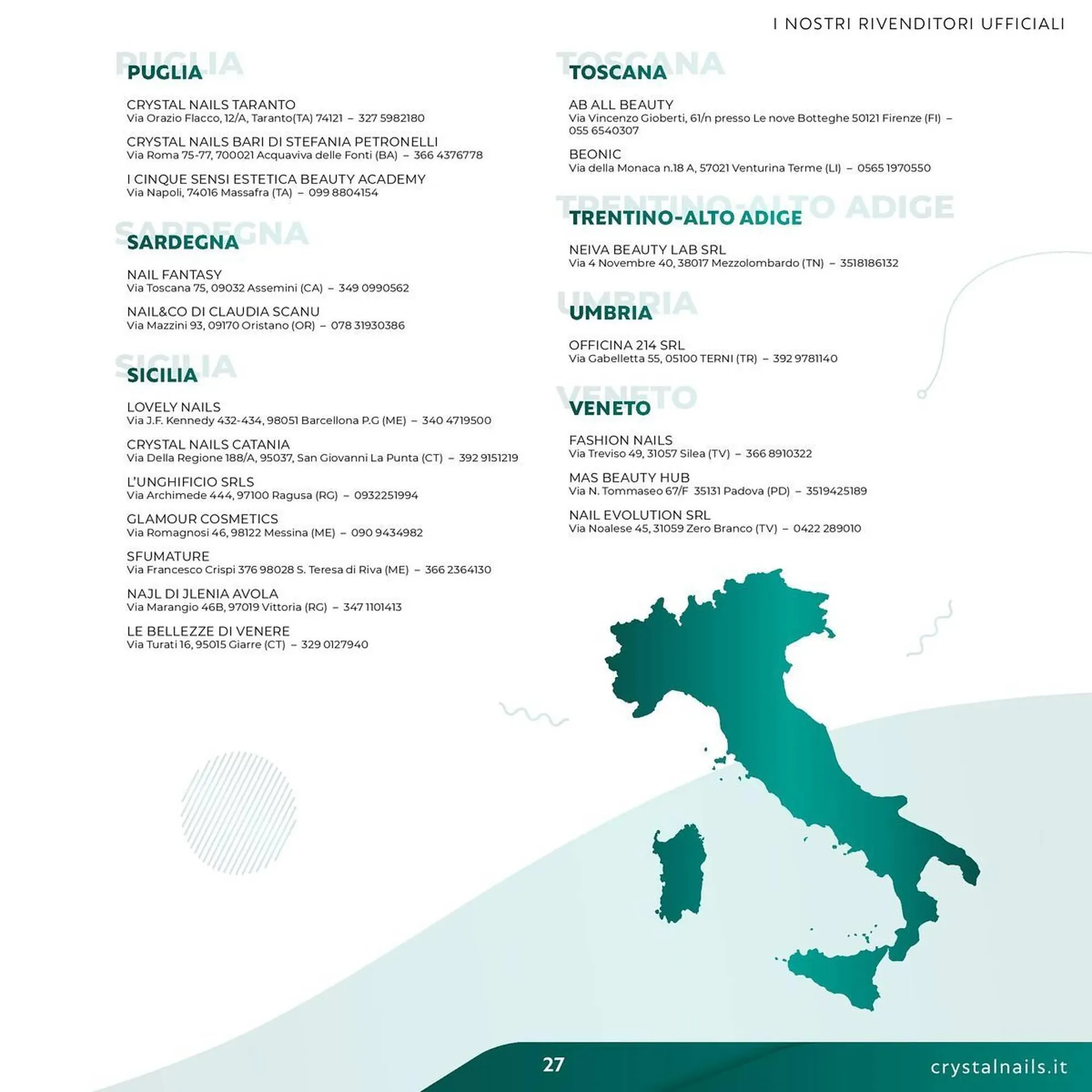 Volantino Crystal Nails da 1 luglio a 22 settembre di 2025 - Pagina del volantino 27
