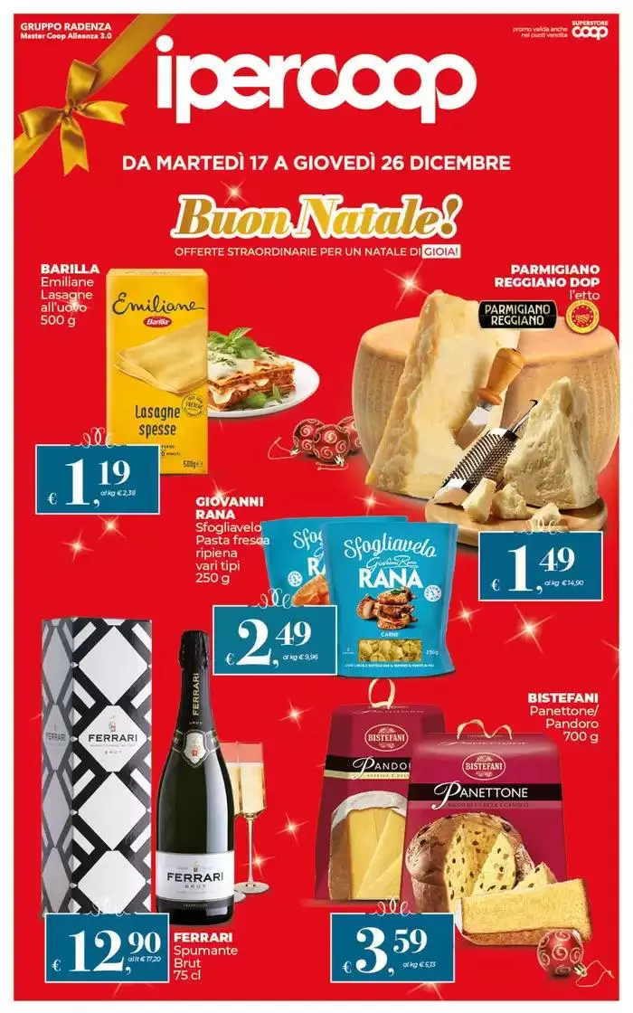 Buon Natale da 17 dicembre a 26 dicembre di 2024 - Pagina del volantino 1