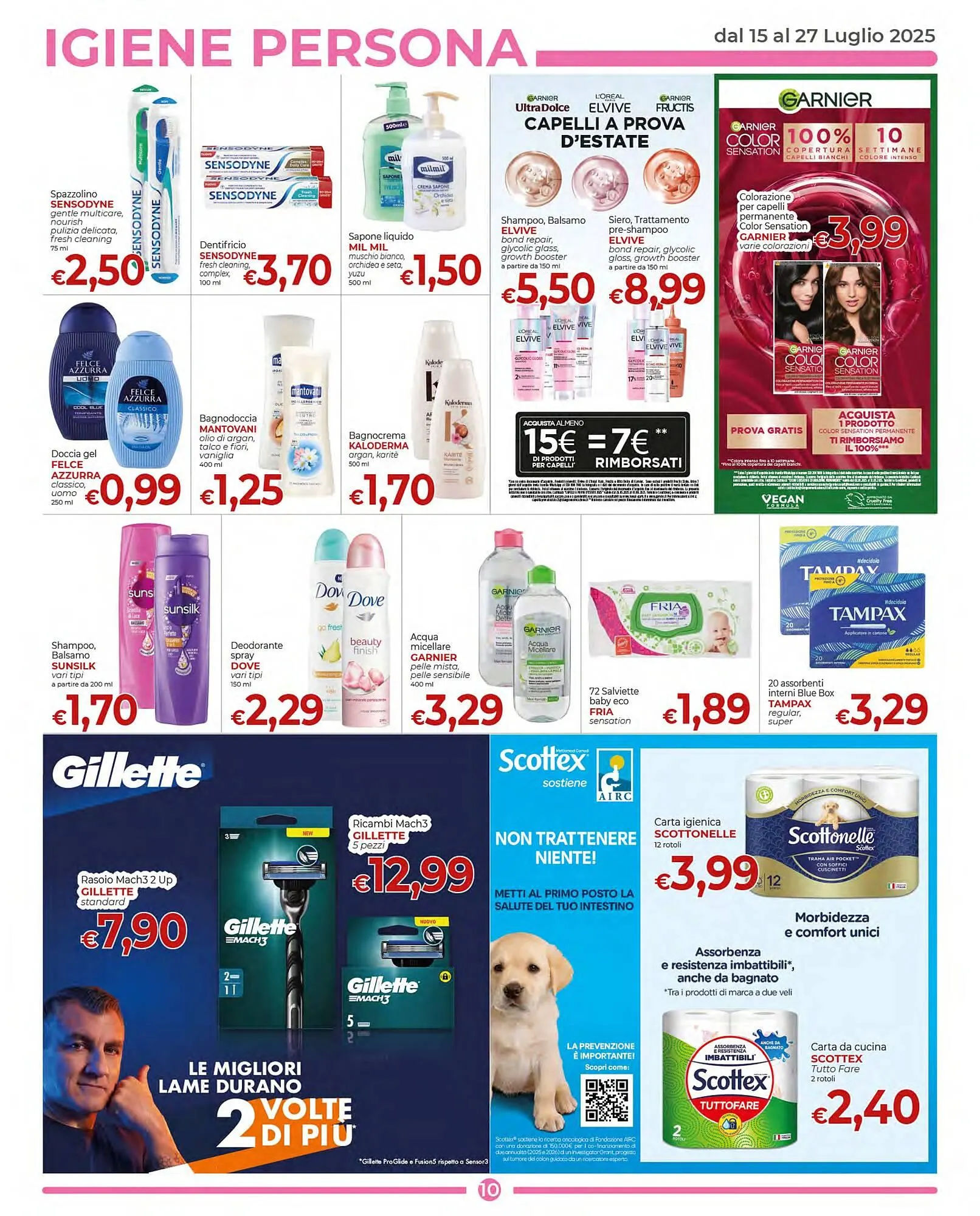 Volantino Supermercati Nonna Isa da 15 luglio a 27 luglio di 2025 - Pagina del volantino 10