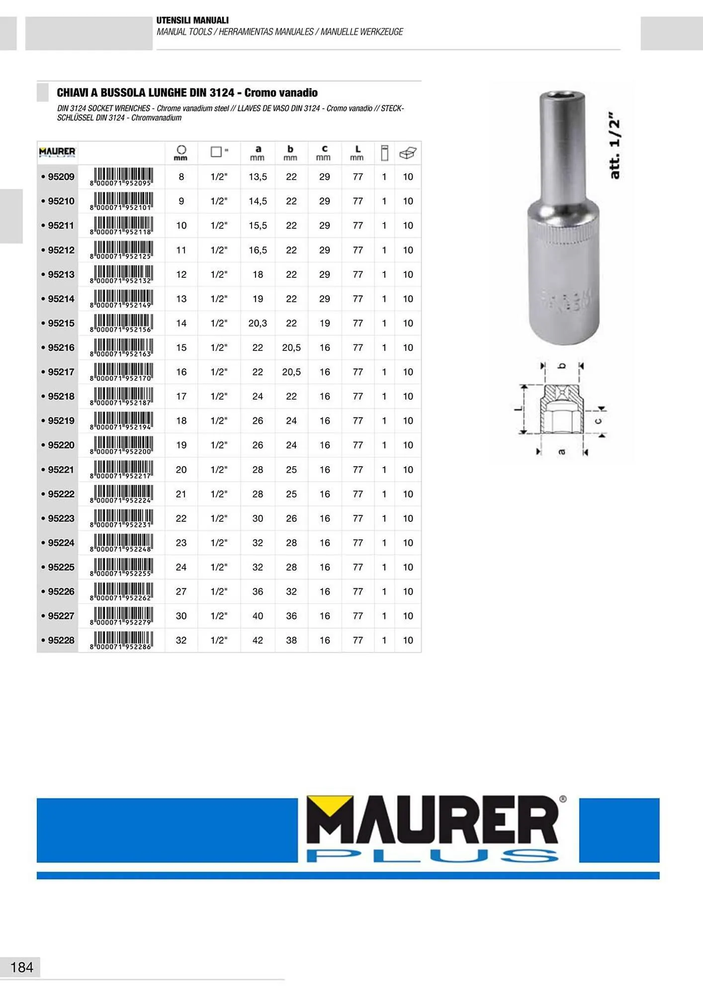 Volantino Maurer da 10 gennaio a 30 giugno di 2024 - Pagina del volantino 185