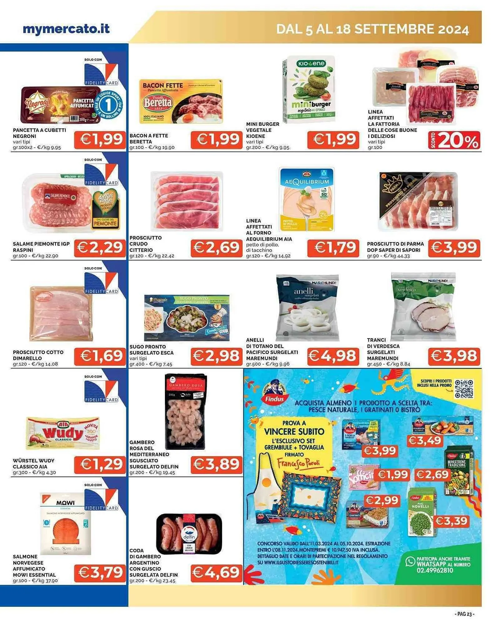 Volantino Mercatò Big da 5 settembre a 18 settembre di 2024 - Pagina del volantino 23