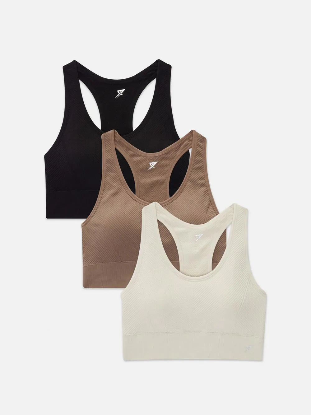 3pk Seamless Sports Bras