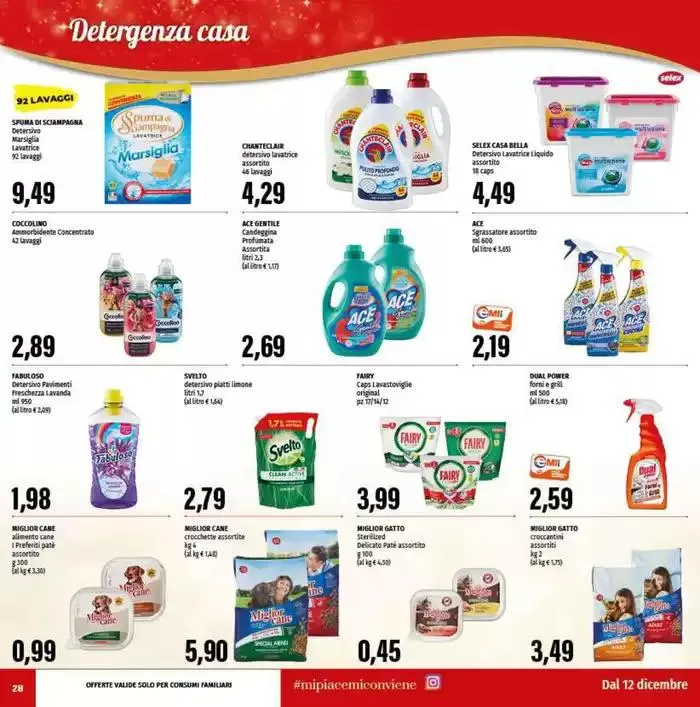 Il gusto delle feste da 20 dicembre a 24 dicembre di 2024 - Pagina del volantino 28