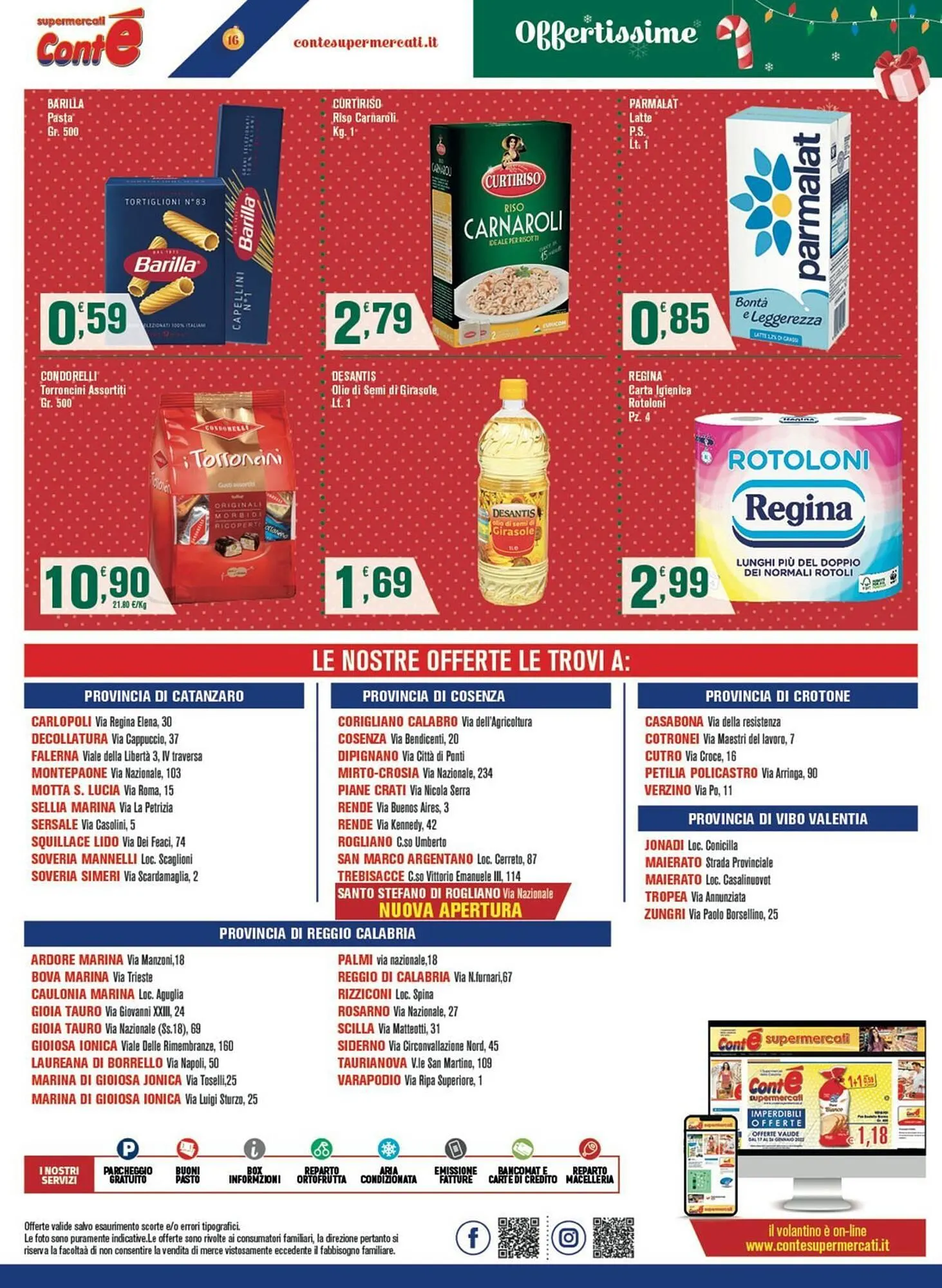 Volantino Conté Supermercati da 15 dicembre a 31 dicembre di 2025 - Pagina del volantino 16