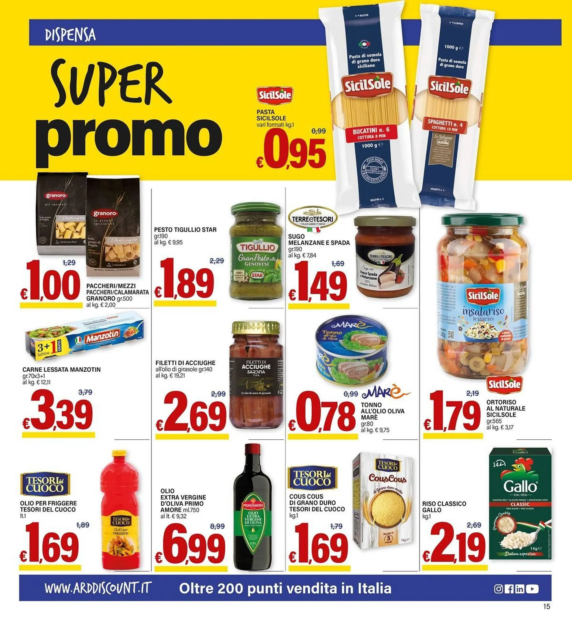 Volantino Ard Discount da 19 agosto a 1 settembre di 2024 - Pagina del volantino 15