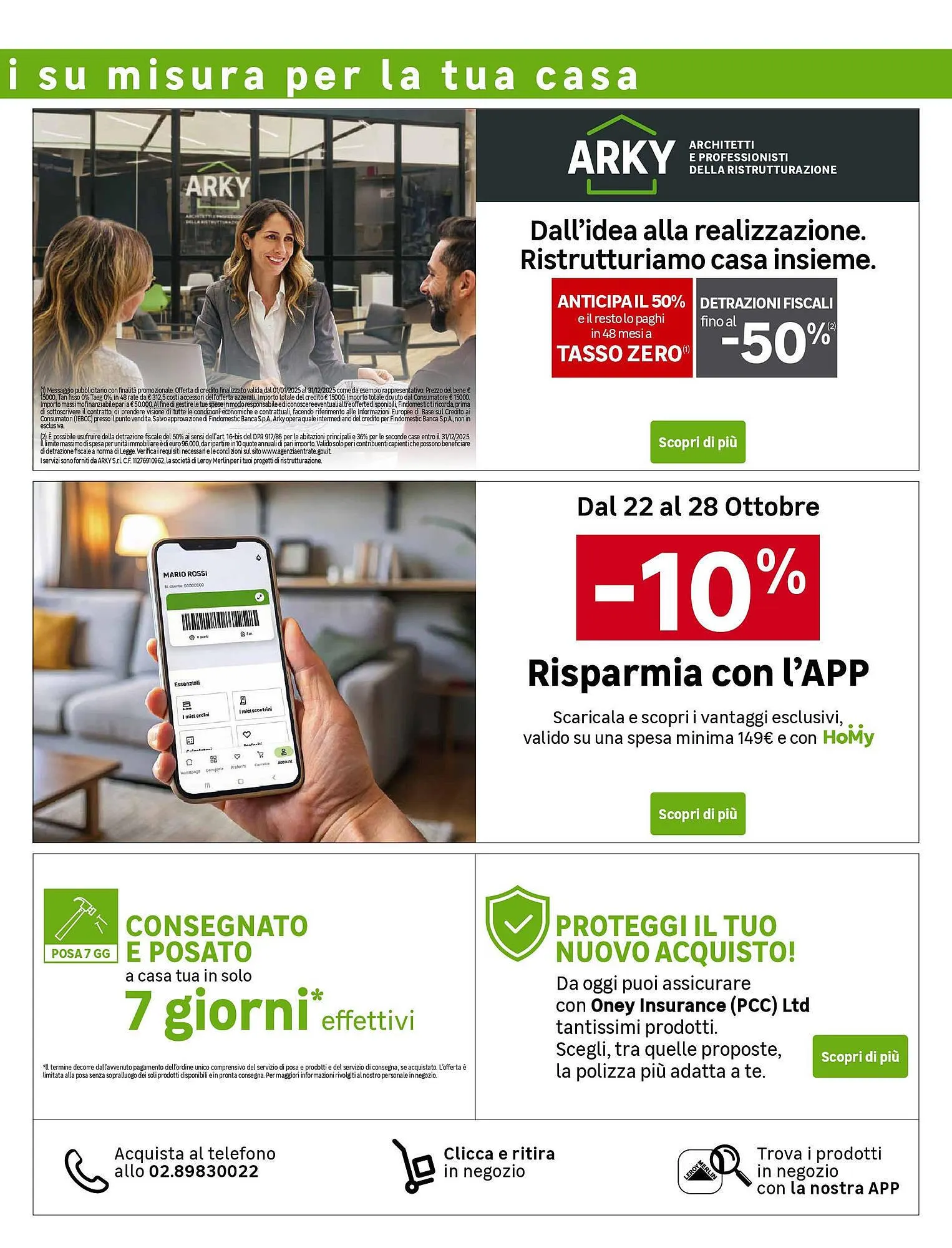 volantino Leroy Merlin da 30 settembre a 10 novembre di 2025 - Pagina del volantino 7