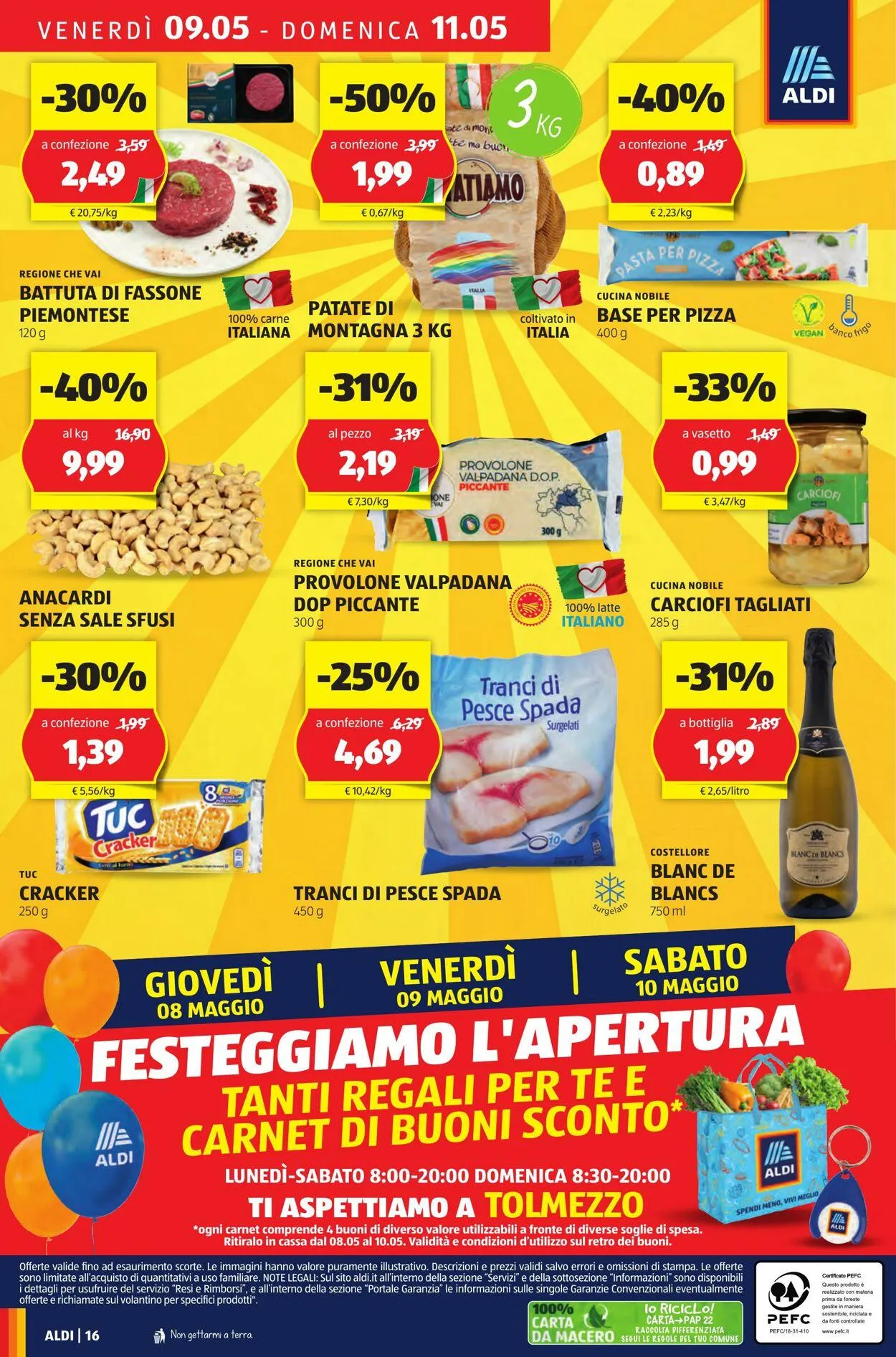 Aldi Volantino attuale da 4 maggio a 18 maggio di 2025 - Pagina del volantino 16