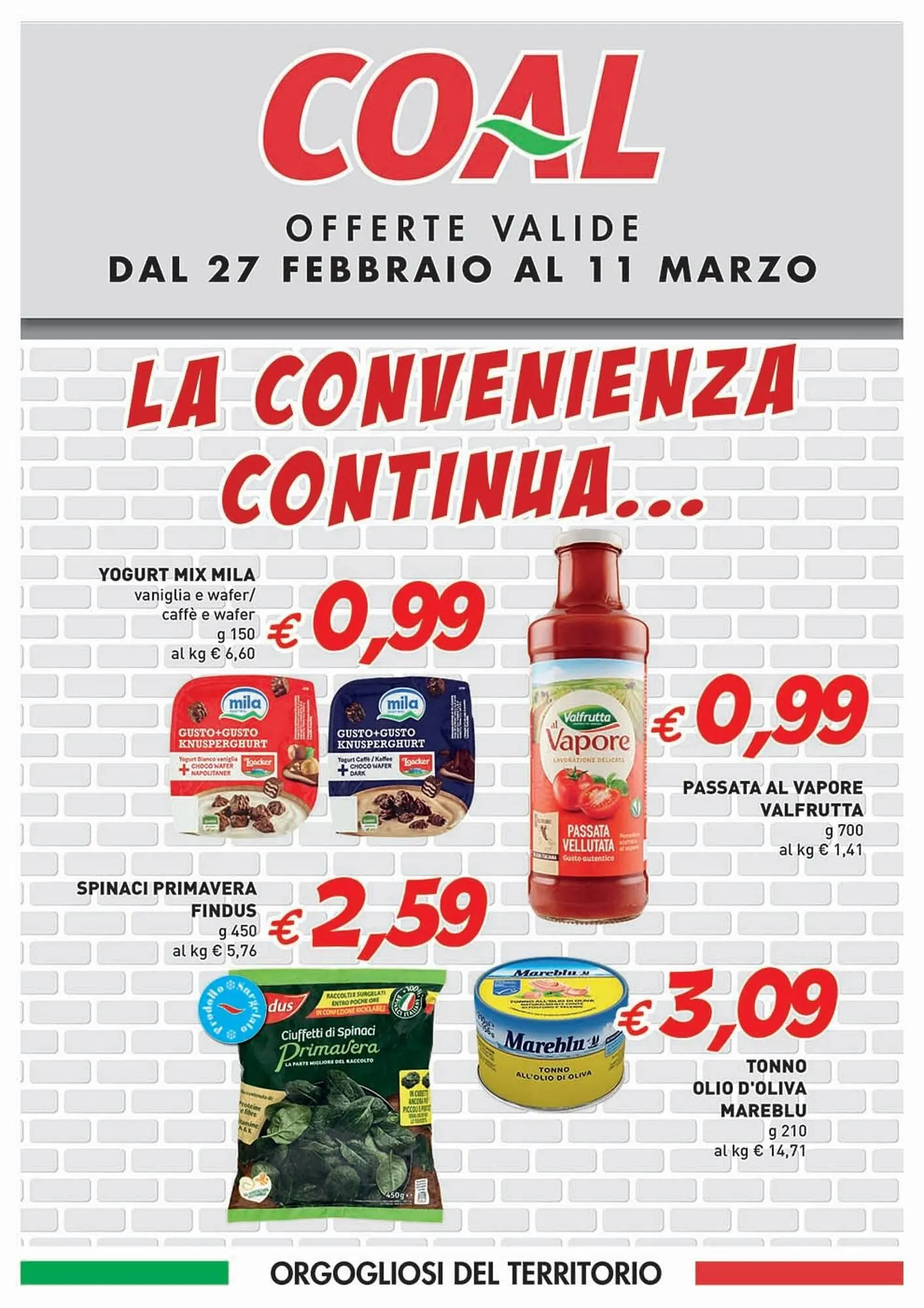 Volantino Coal da 27 febbraio a 11 marzo di 2026 - Pagina del volantino 1