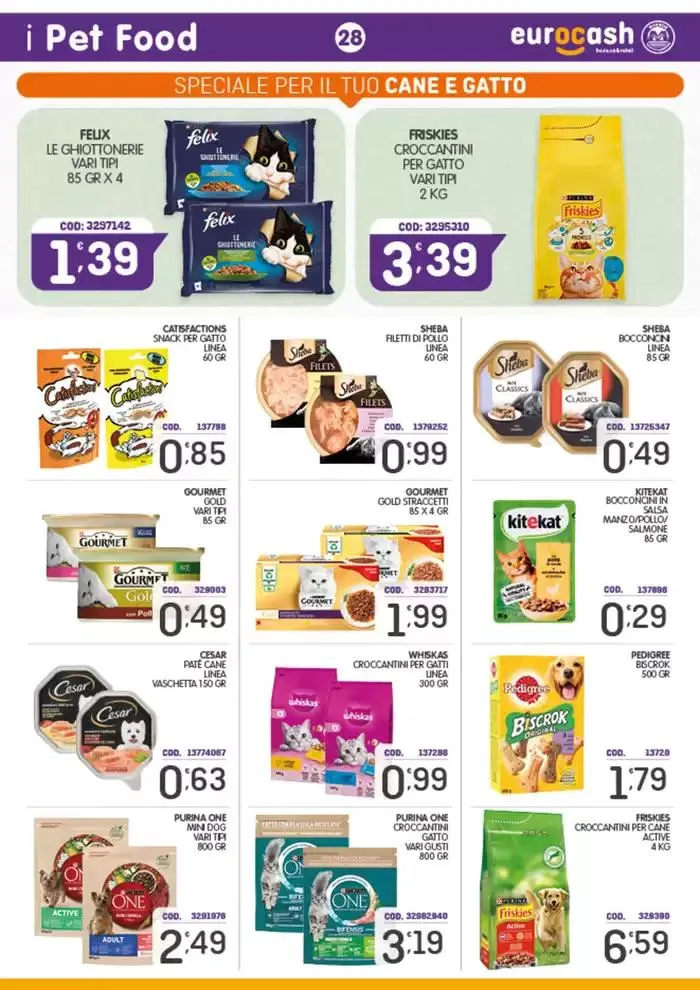 Volantino Eurocash da 10 marzo a 30 marzo di 2025 - Pagina del volantino 28
