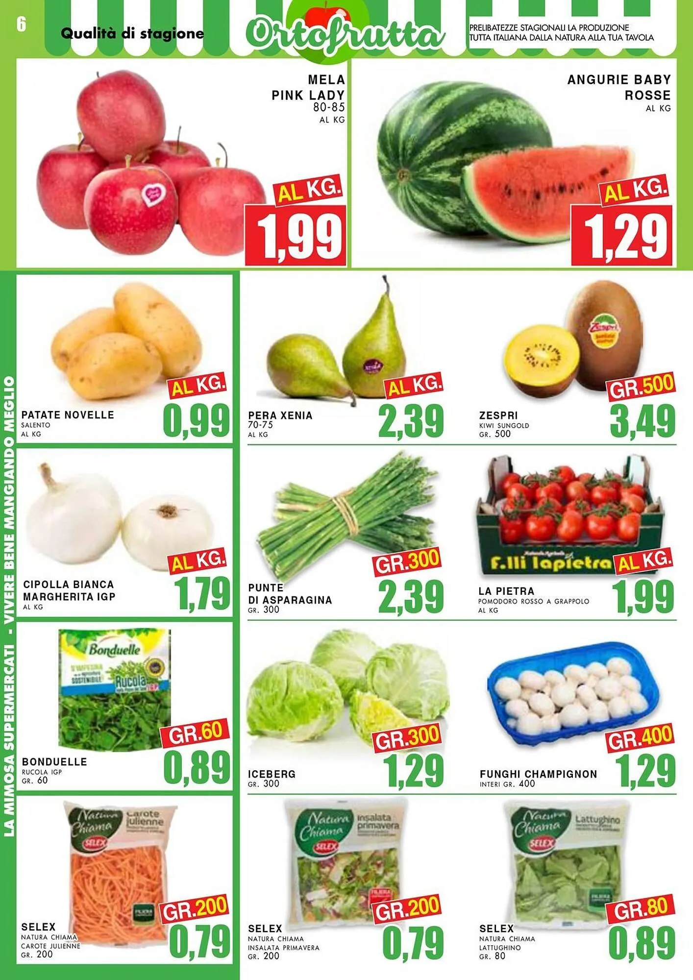 Volantino La Mimosa Supermercati da 13 maggio a 26 maggio di 2024 - Pagina del volantino 6
