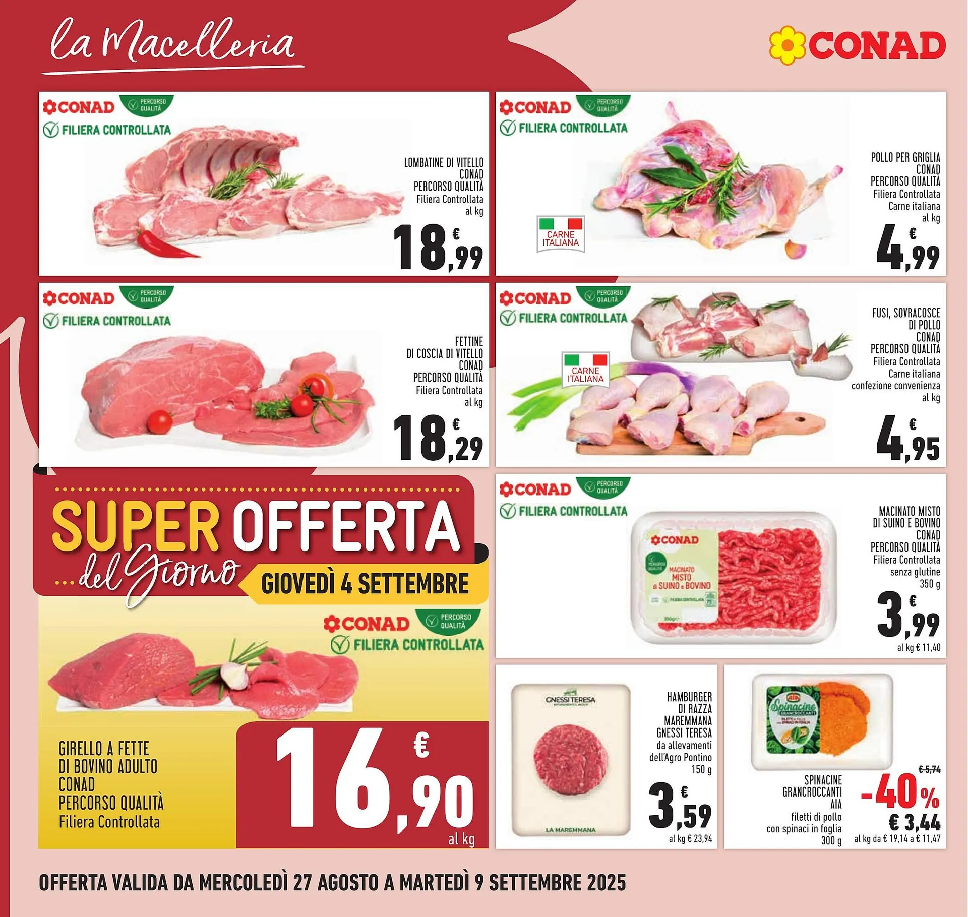 Volantino Conad da 27 agosto a 9 settembre di 2025 - Pagina del volantino 6