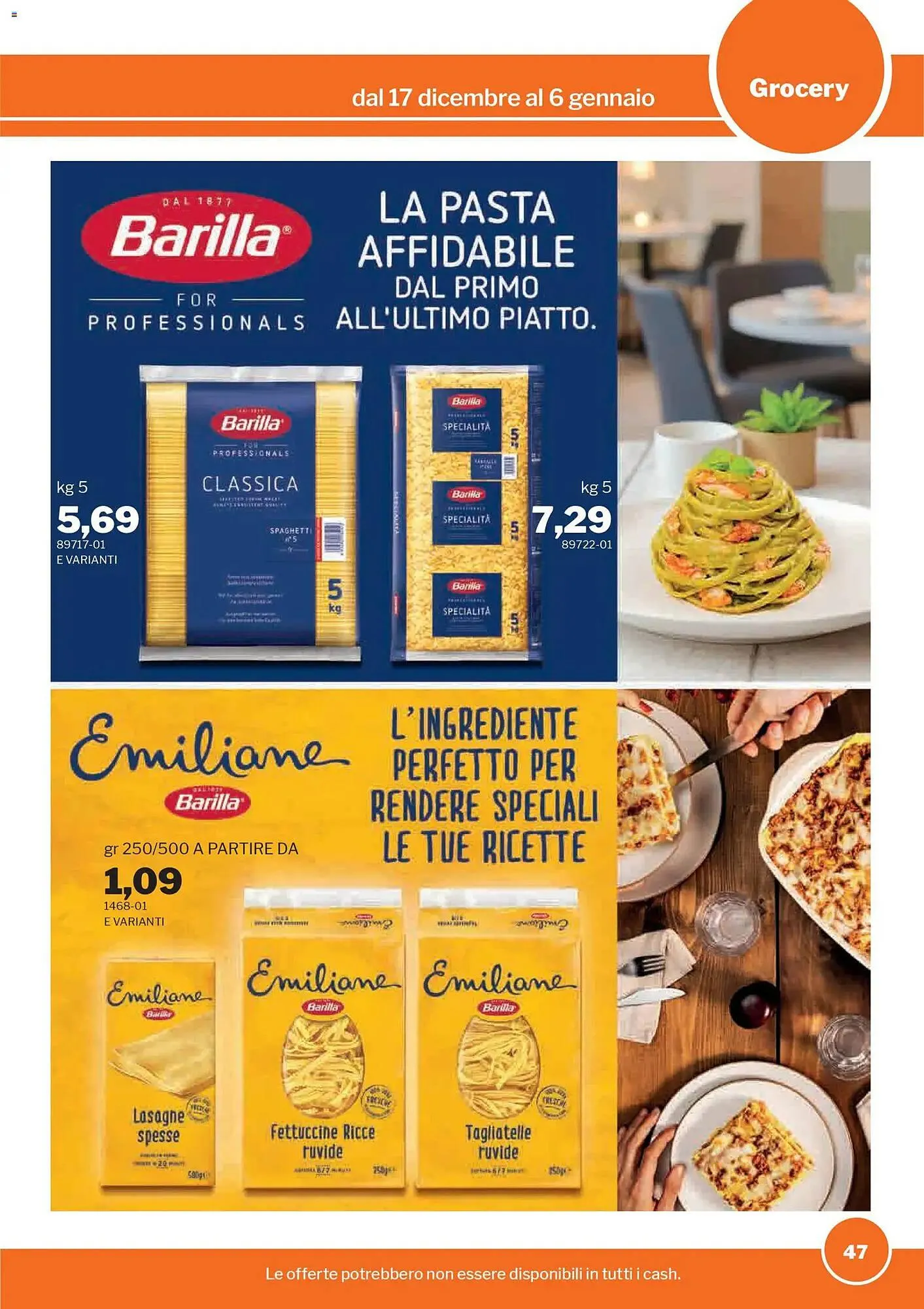 Volantino GrosMarket da 17 dicembre a 6 gennaio di 2026 - Pagina del volantino 47