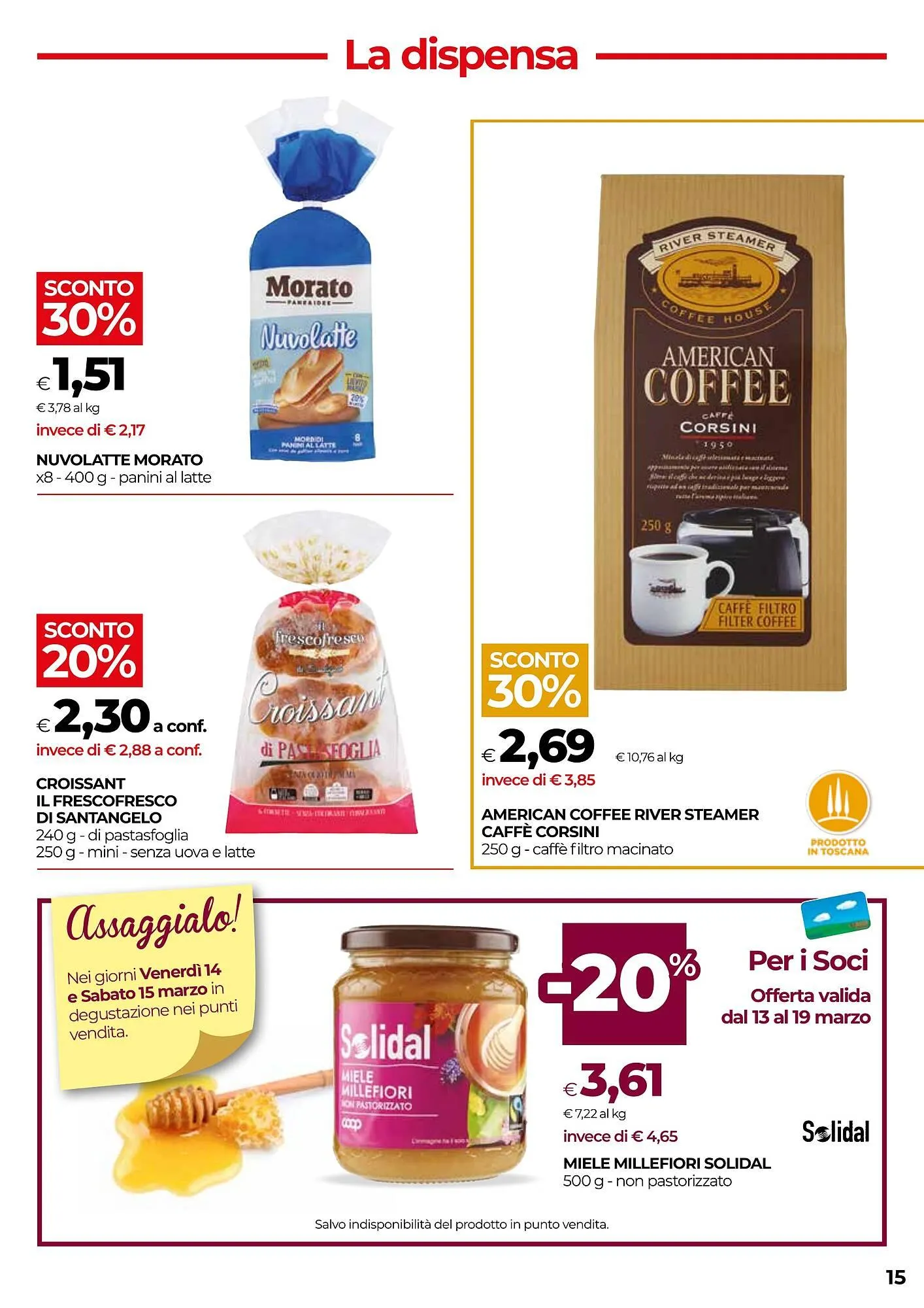 Volantino Unicoop da 6 marzo a 19 marzo di 2025 - Pagina del volantino 15