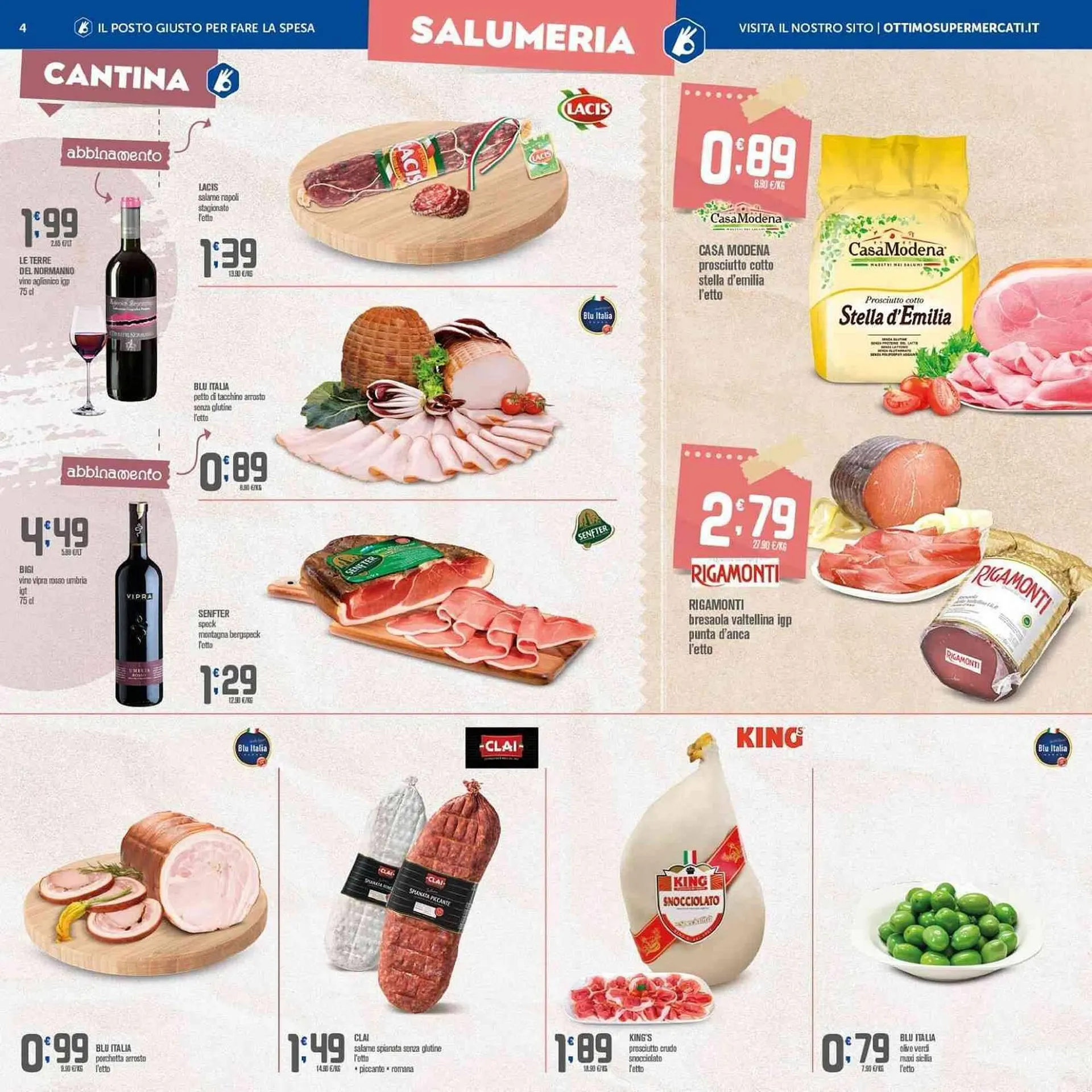 Volantino Ottimo Market da 9 gennaio a 22 gennaio di 2024 - Pagina del volantino 4