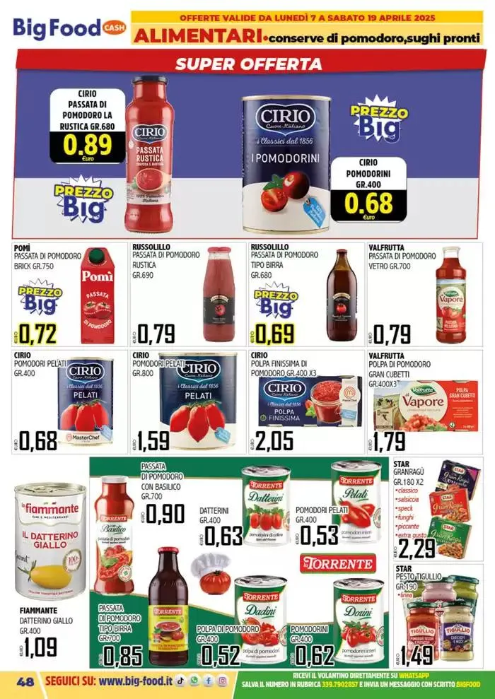 Buona Pasqua da 7 aprile a 19 aprile di 2025 - Pagina del volantino 48