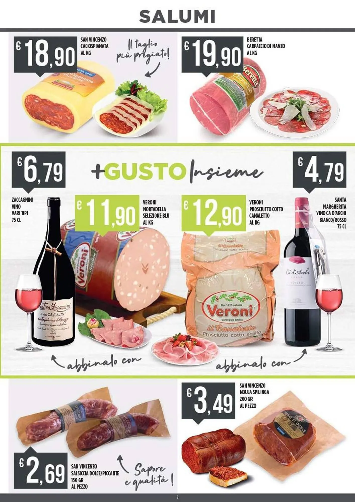 Volantino Supermercato Pollio da 29 aprile a 12 maggio di 2024 - Pagina del volantino 6