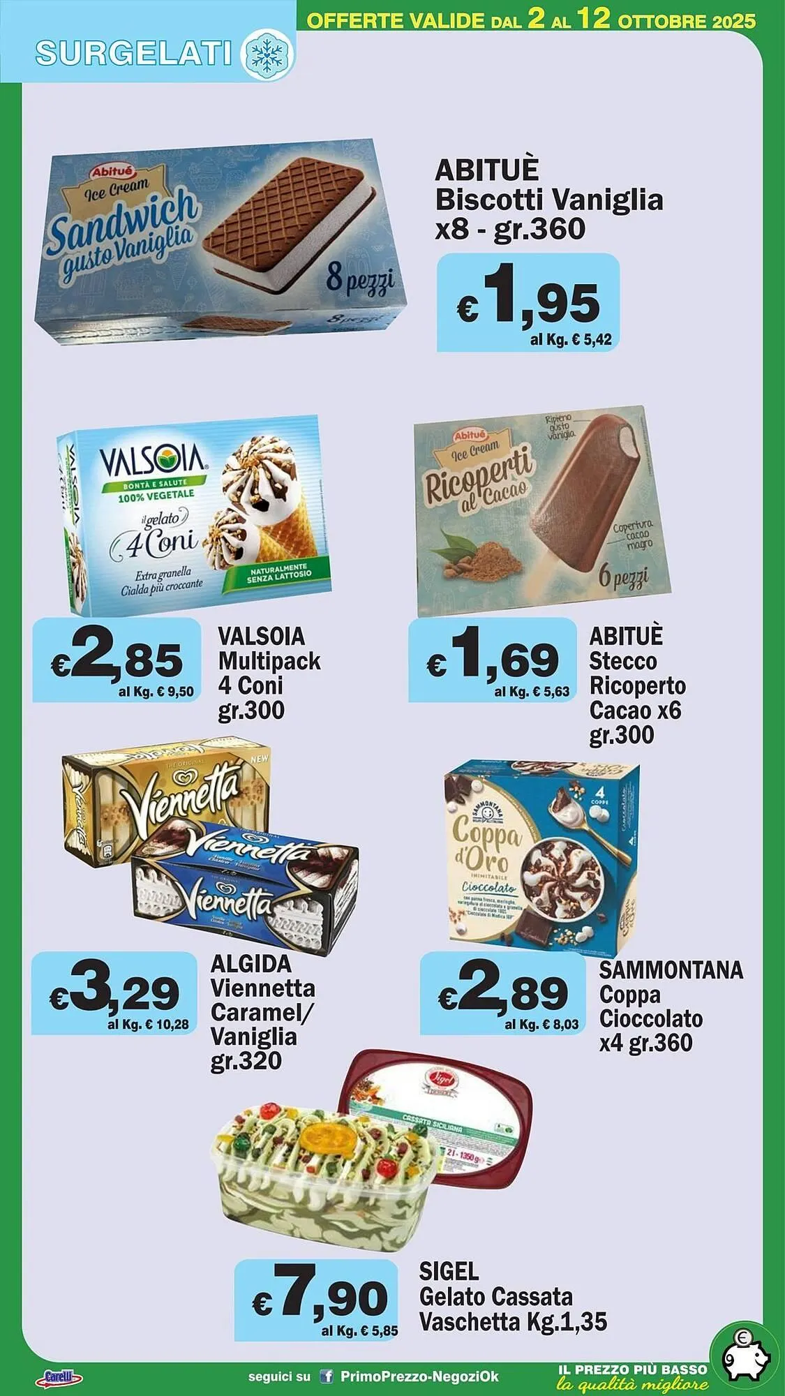 Volantino Primo Prezzo da 2 ottobre a 12 ottobre di 2025 - Pagina del volantino 32