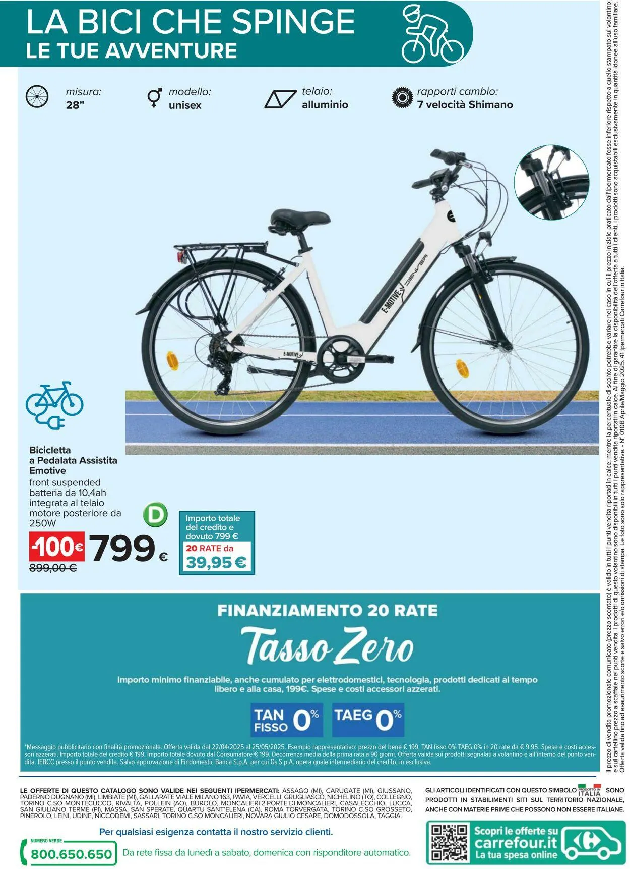 Carrefour Volantino attuale da 22 aprile a 25 maggio di 2025 - Pagina del volantino 20