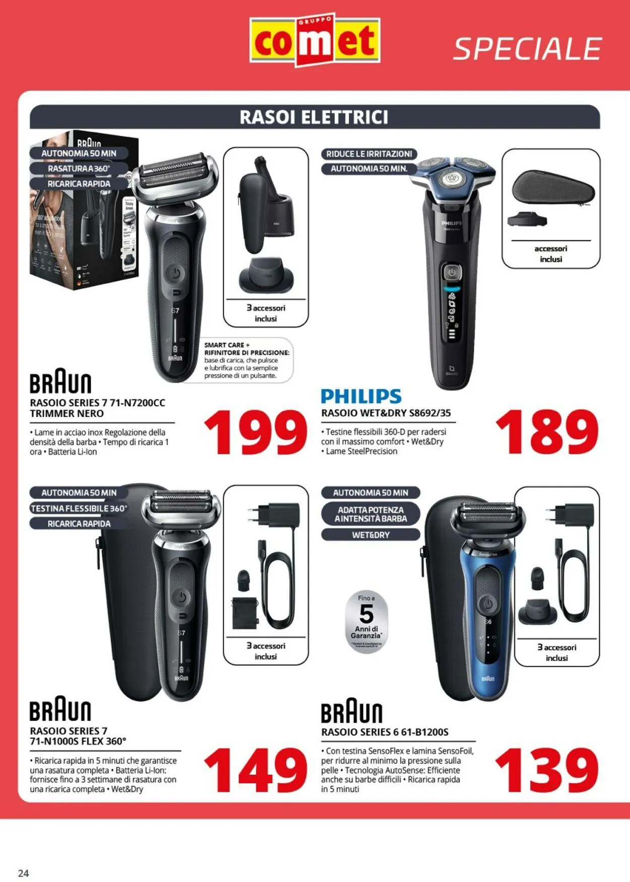 Comet Volantino attuale da 6 novembre a 12 novembre di 2025 - Pagina del volantino 24