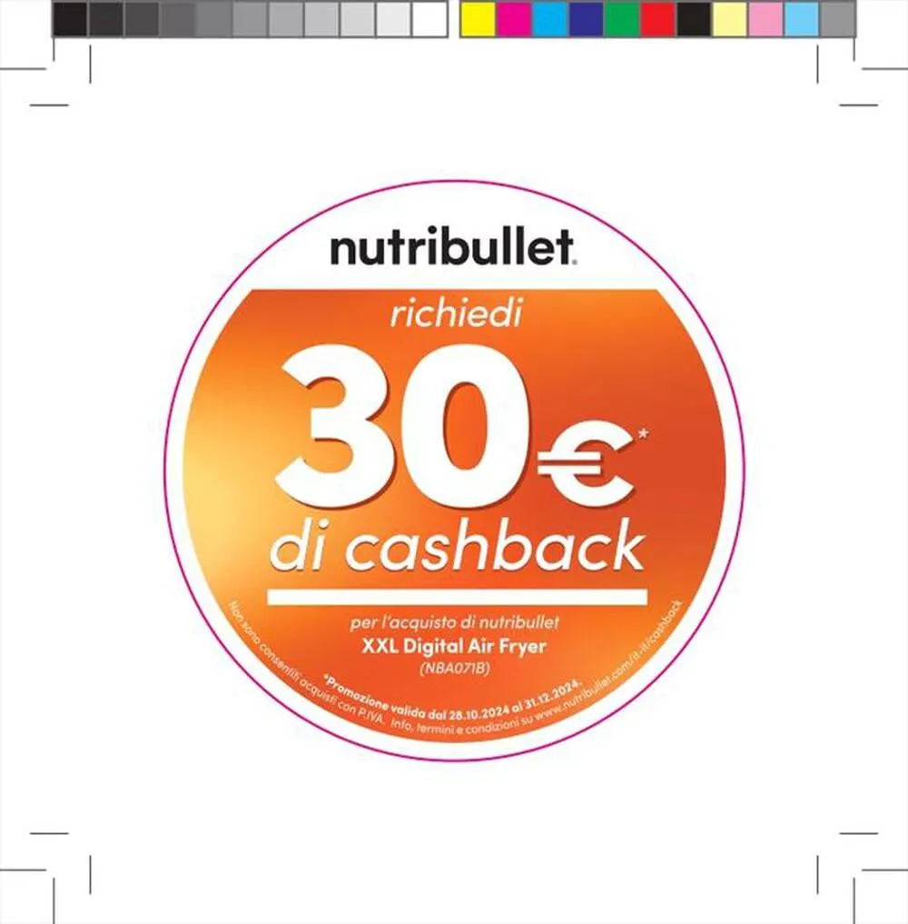NUTRIBULLET - Friggitrice ad aria NBA071B-nero
