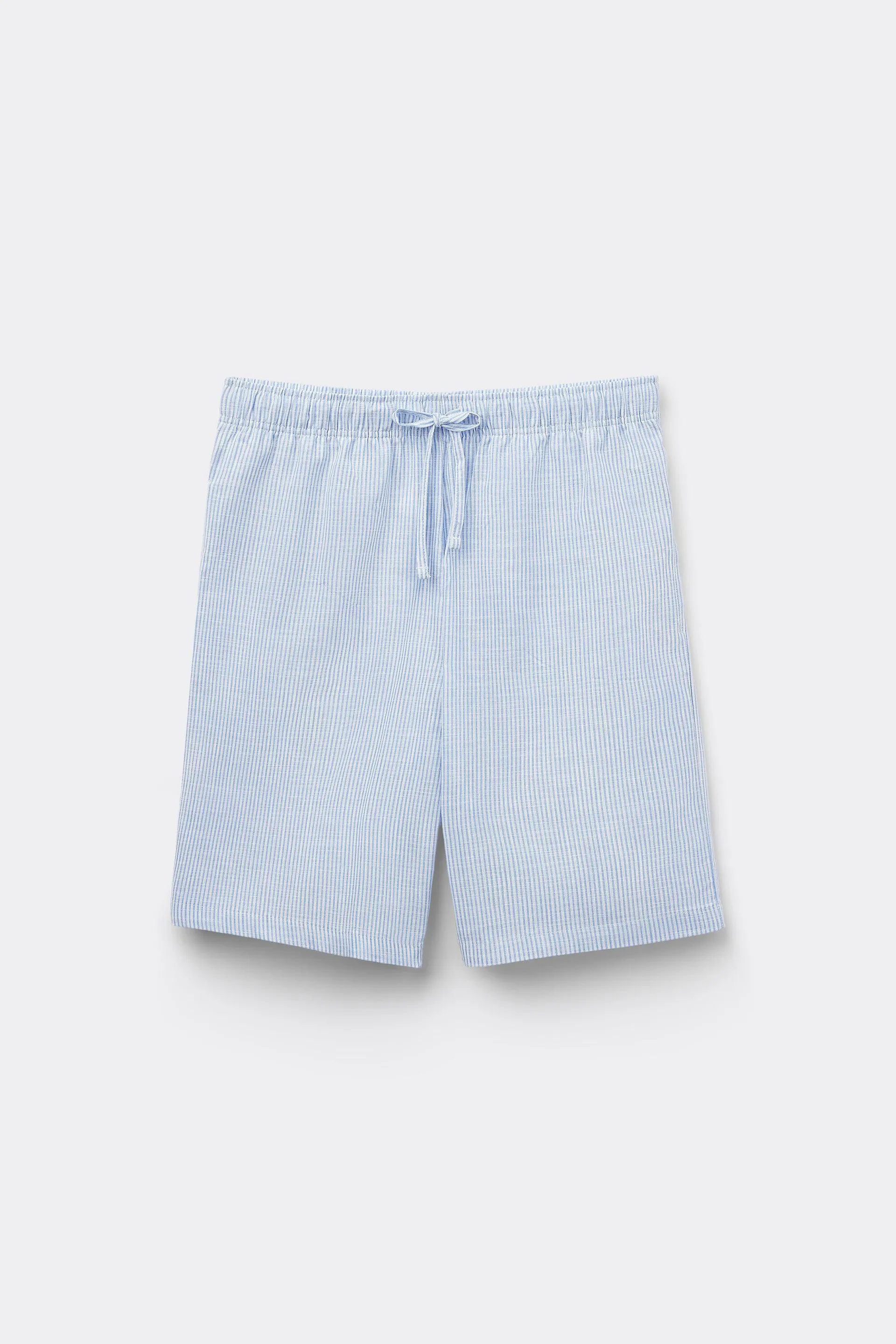 Pantaloncini Corti in 100% Cotone Super Leggero con Tasche