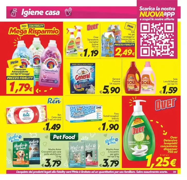 Mega risparmio da 2 maggio a 12 maggio di 2025 - Pagina del volantino 25