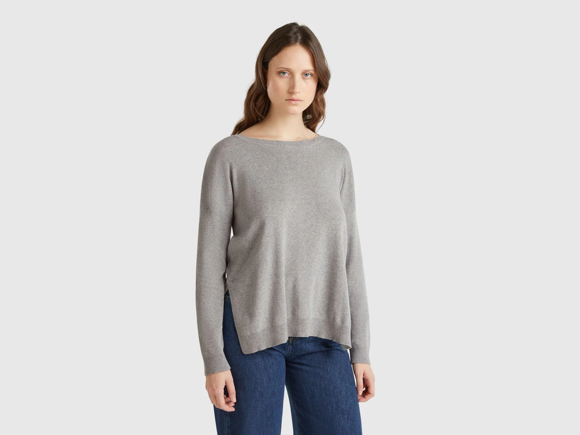 Maglia in cotone over fit