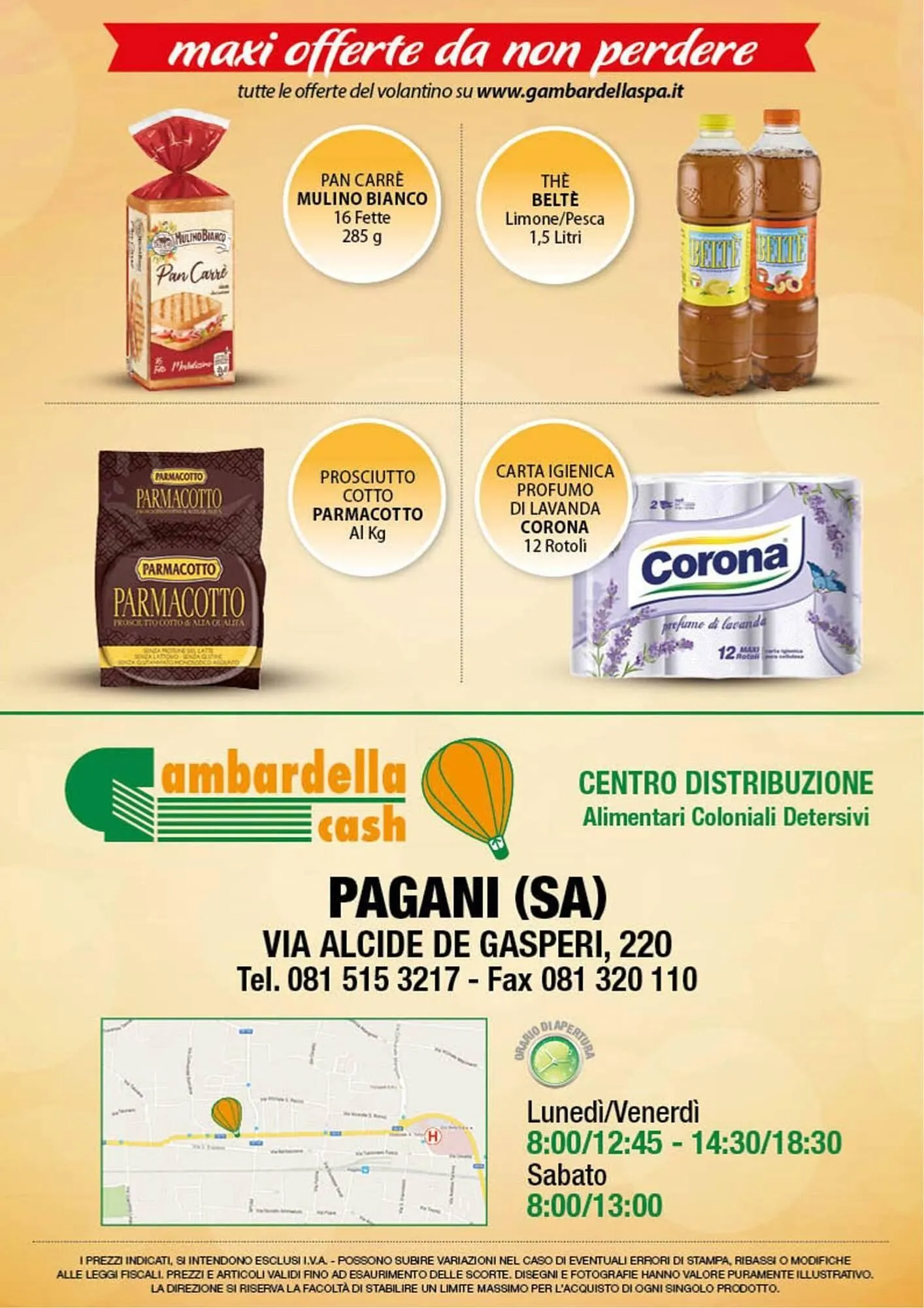 Volantino Gambardella Cash da 15 settembre a 20 settembre di 2025 - Pagina del volantino 8