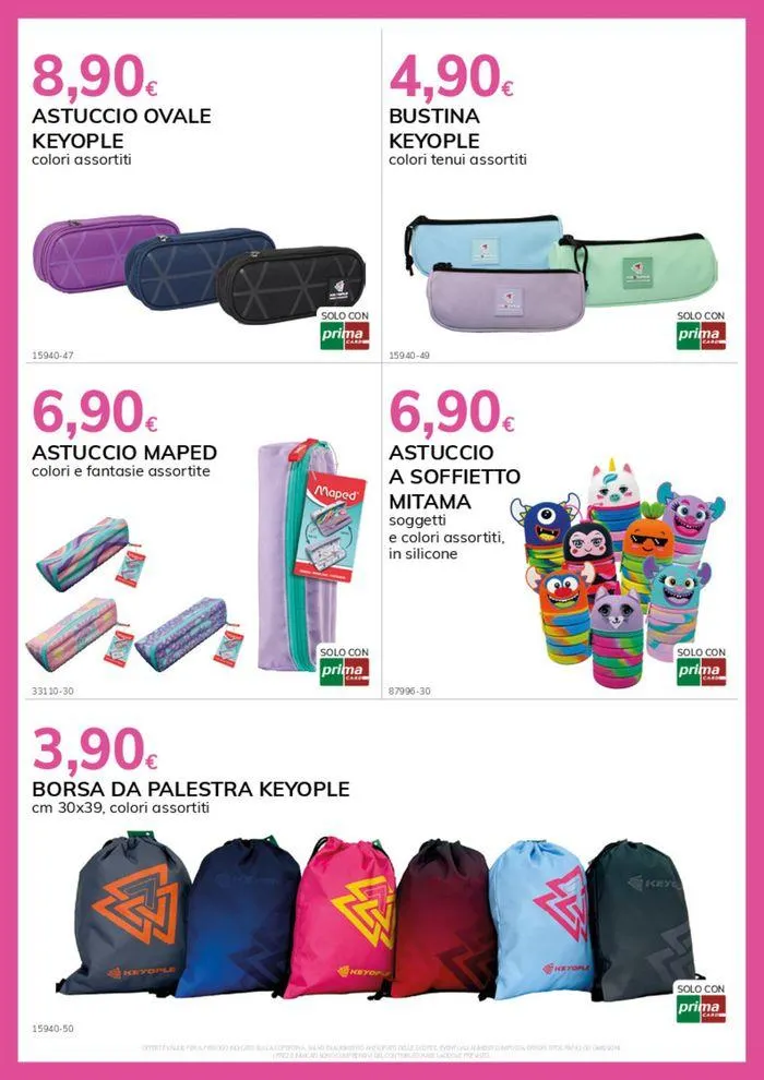 Comincia la scuola da 3 settembre a 14 settembre di 2024 - Pagina del volantino 4