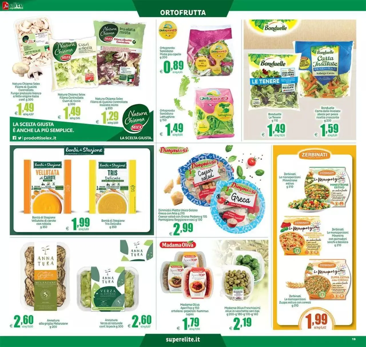 Volantino Elite Supermercati da 21 agosto a 30 agosto di 2023 - Pagina del volantino 19